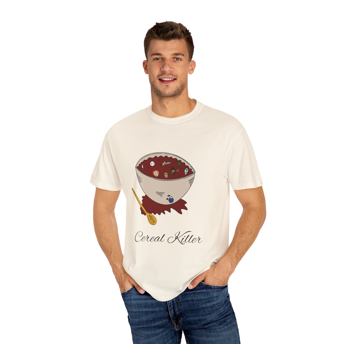 Cereal Killer Unisex T-Shirt - Fun, Quirky Graphic Tee for Food Lovers