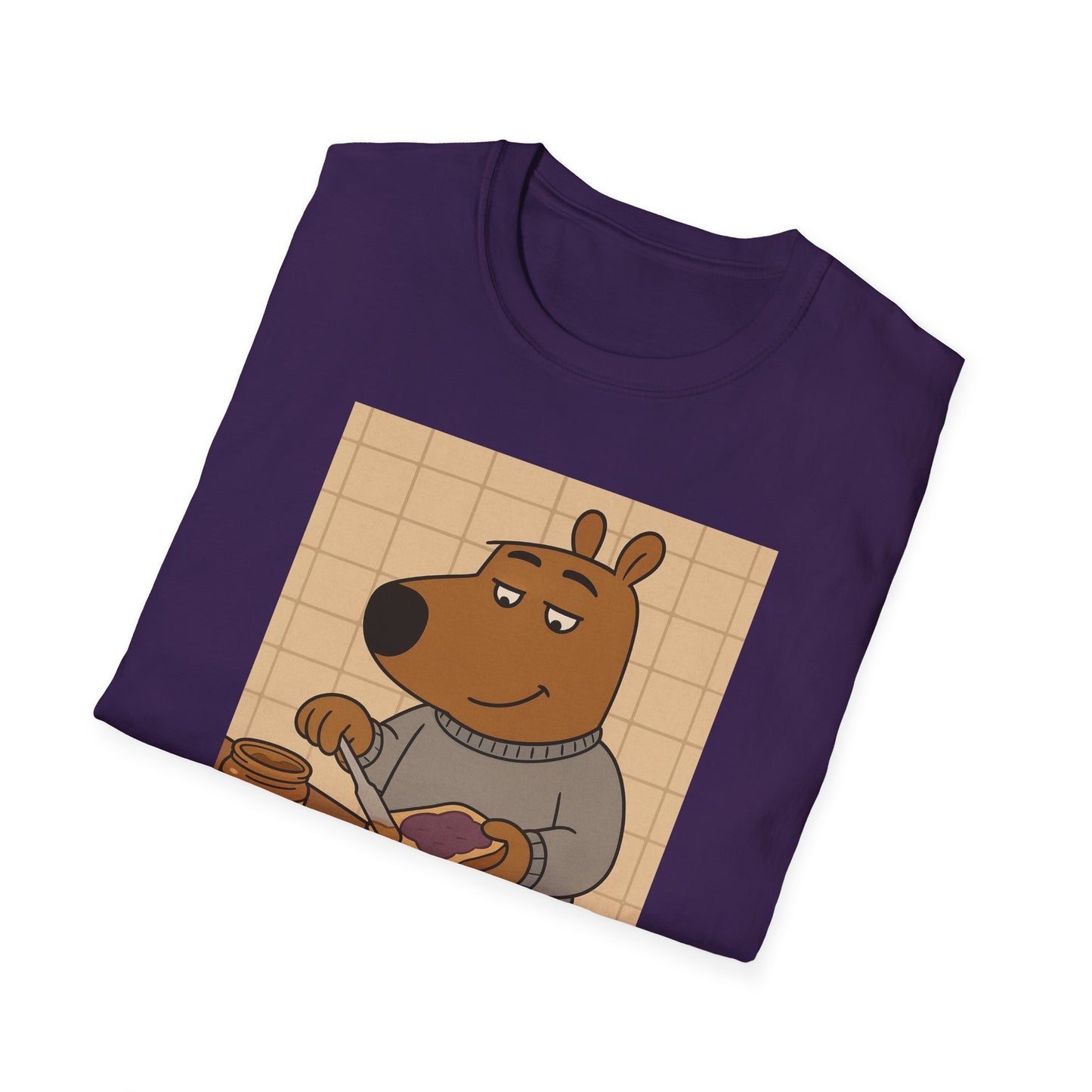 Chill Guy Planet PB&J T-Shirt, Fun Graphic Tee, Cute Unisex Shirt, Foodie Fashion, Kids and Adult Fun Wear