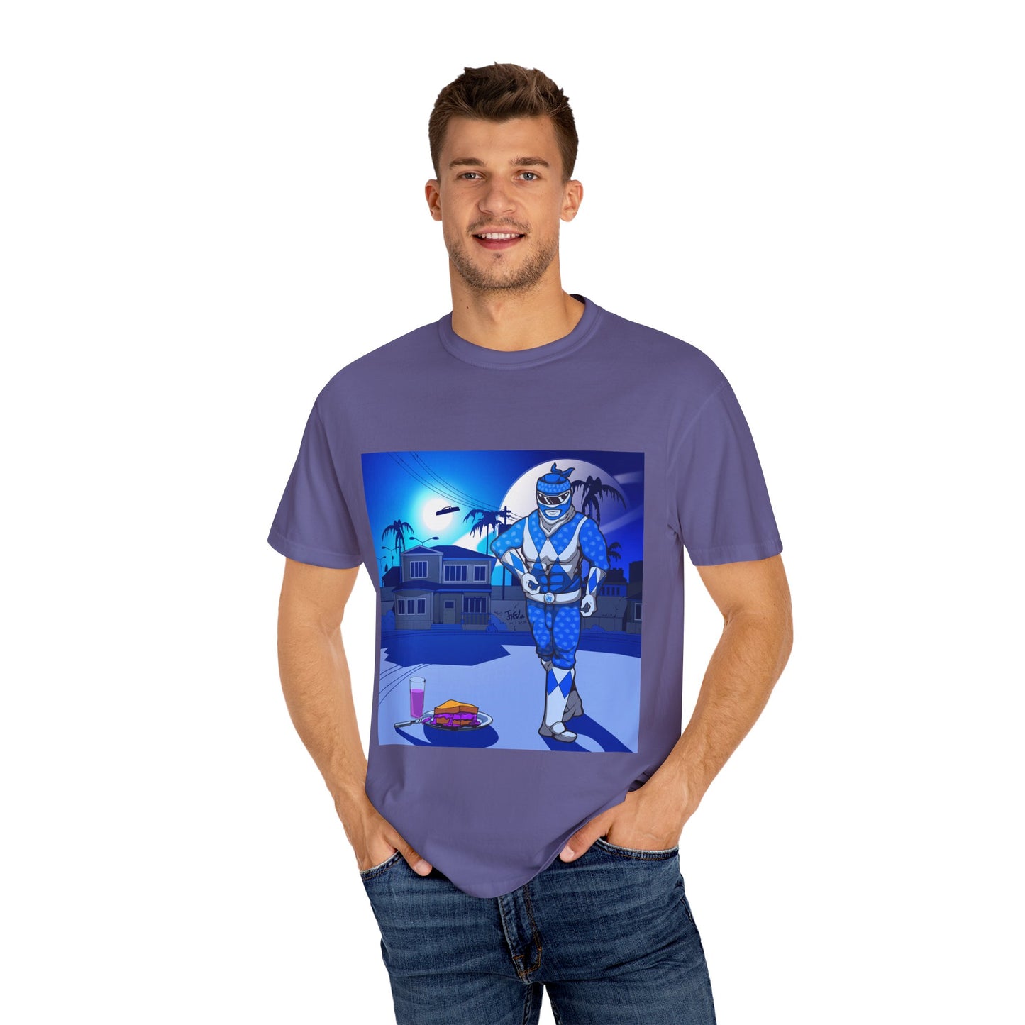 Blue Ranger Long Beach Vibes Unisex T-Shirt - Perfect for Summer Adventures