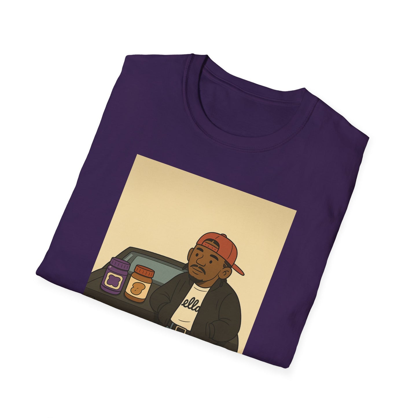 Cool Vibes Kendrick Unisex Softstyle T-Shirt - Streetwear Art, Hip-Hop Culture, Planet Earth, Gift for Music Lovers, Casual Summer Tee