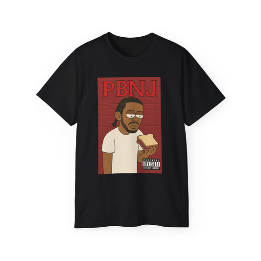 DA** Kendrick PB&J Planet Unisex Tee, Fun Graphic T-Shirt, Casual Wear, Gift for Food Lovers, Quirky Humor Shirt, Foodie Clothing