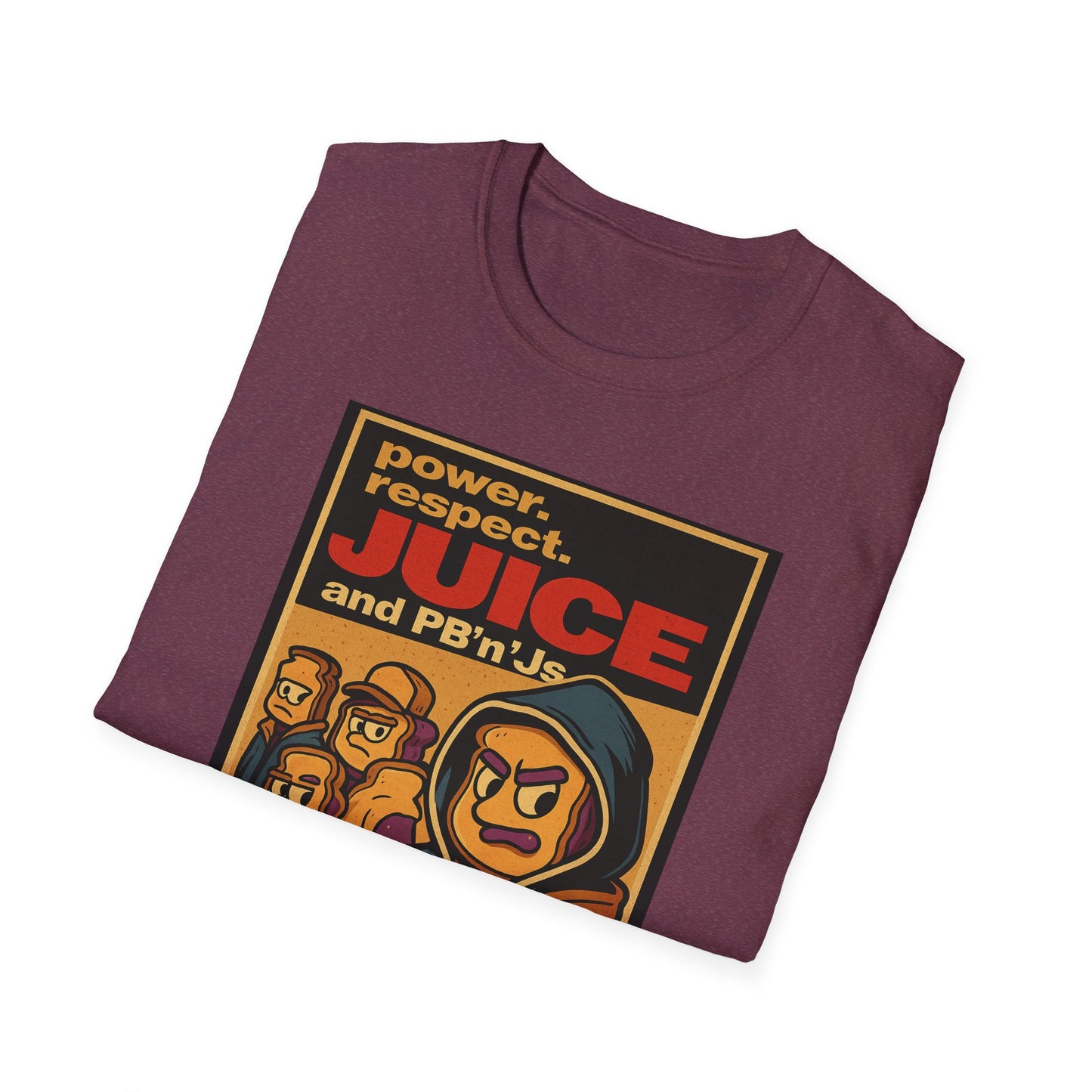 Tupacs Juice Movie PB&J Unisex T-Shirt, Funny Graphic Tee, Unique Statement Shirt, Gift for Food Lovers, Creative Casual Wear