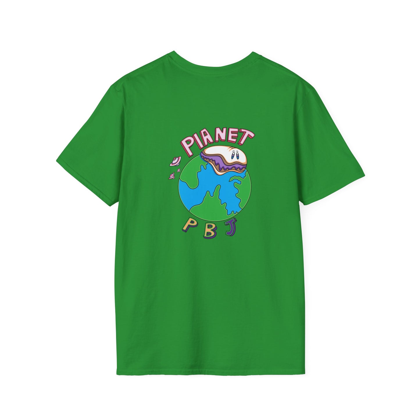 Fun Shrek BIGGIE Unisex Softstyle T-Shirt - Retro Planet PB&J Design
