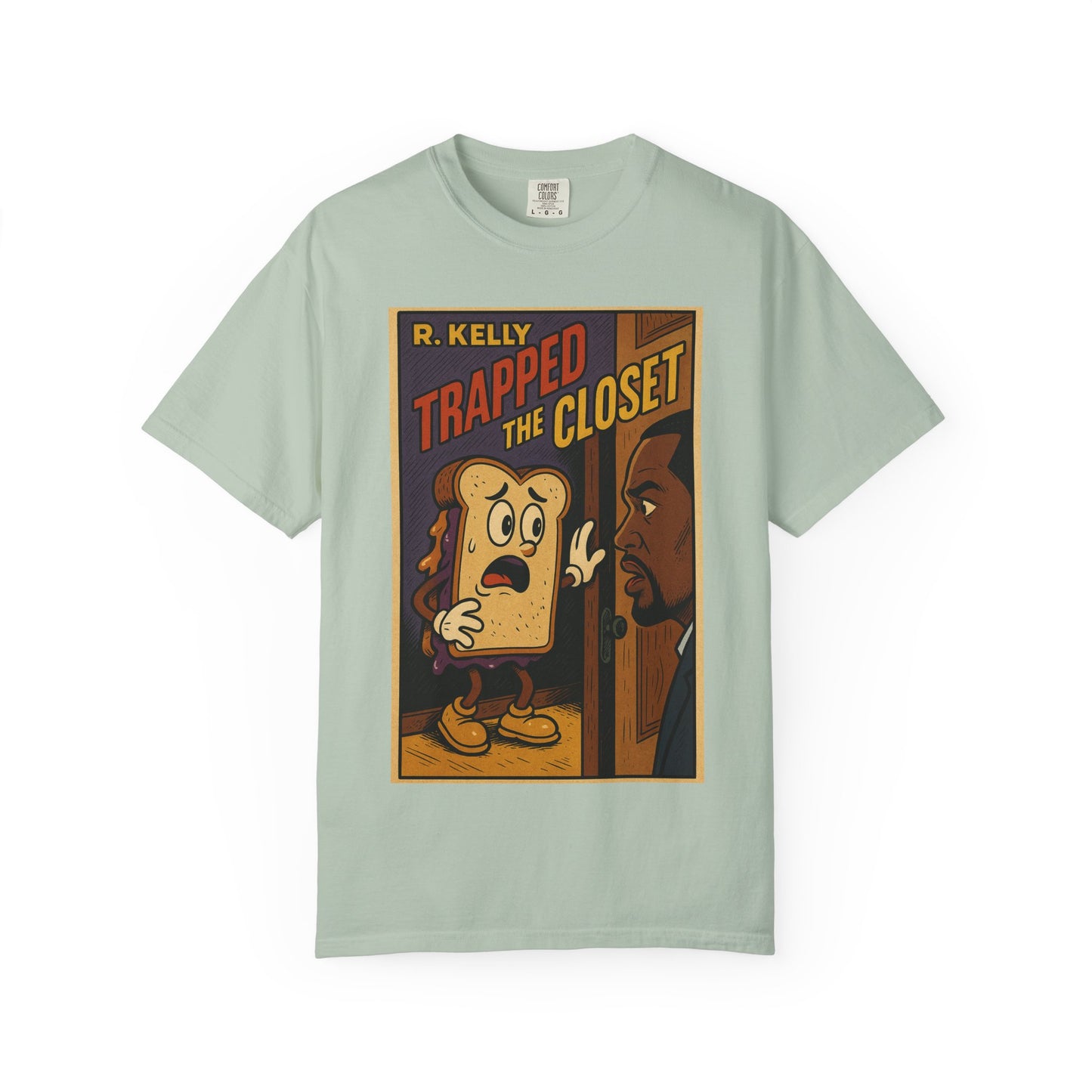 Trapped in The Closet  T-Shirt, Fun Unisex Tee for Music Lovers, Quirky Gift for Birthdays, Casual Wear, Retro Vibe