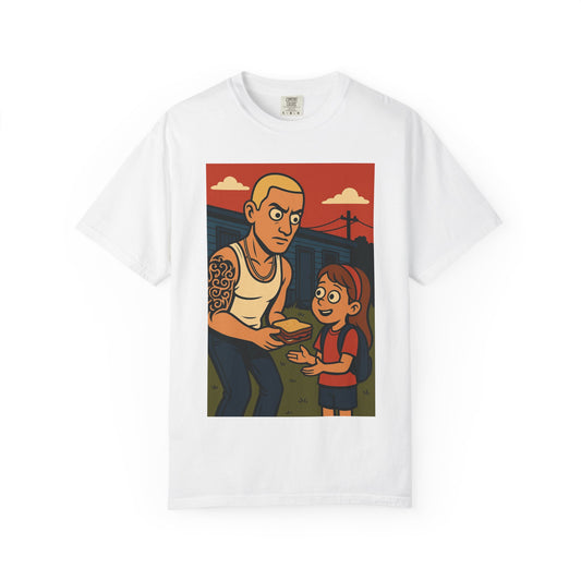 Cool 8-Mile Cartoon Graphic T-Shirt for Casual Vibes, Unisex Gift for Kids & Teens, Perfect for Fun Days, Parties & Celebrations, [...]