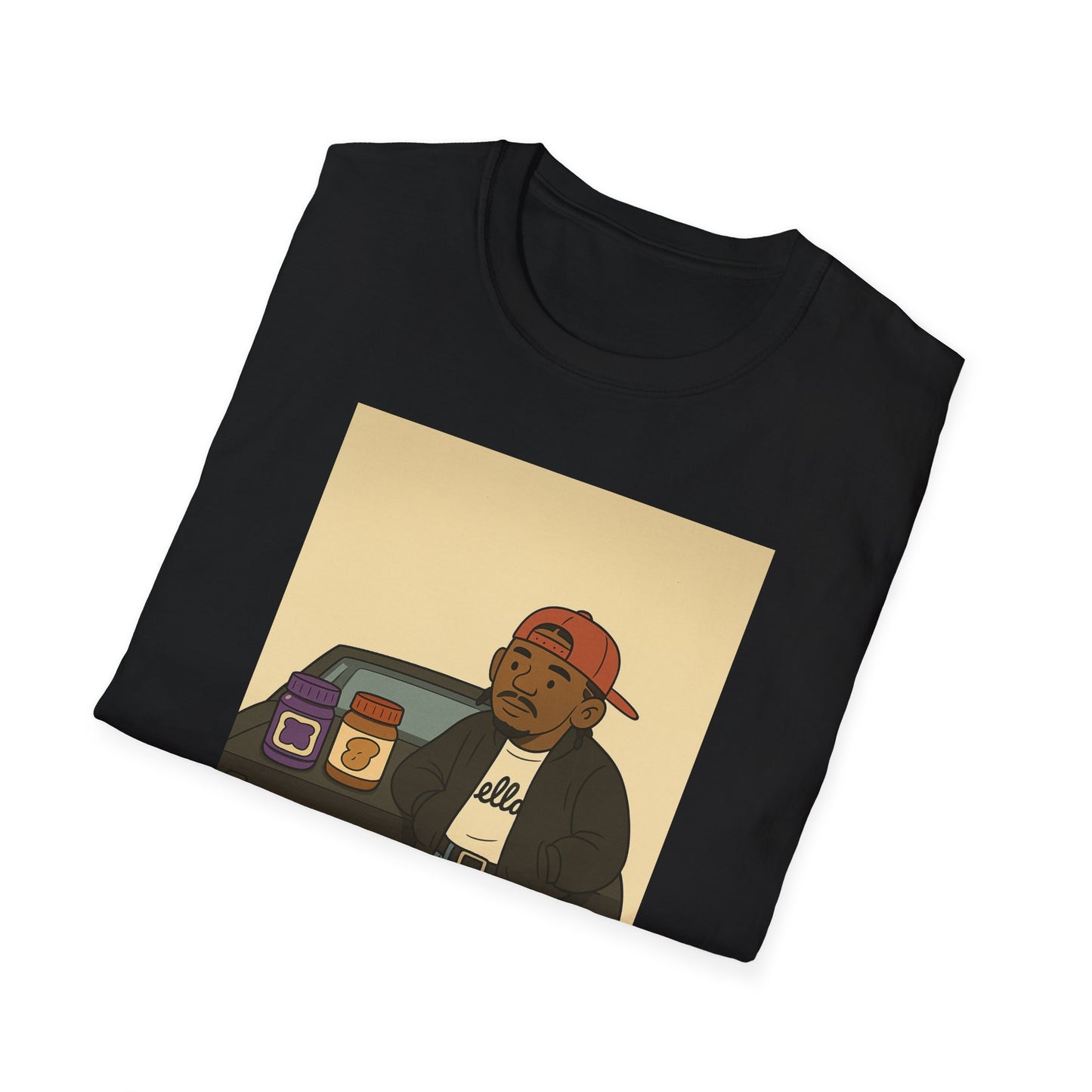 Cool Vibes Kendrick Unisex Softstyle T-Shirt - Streetwear Art, Hip-Hop Culture, Planet Earth, Gift for Music Lovers, Casual Summer Tee