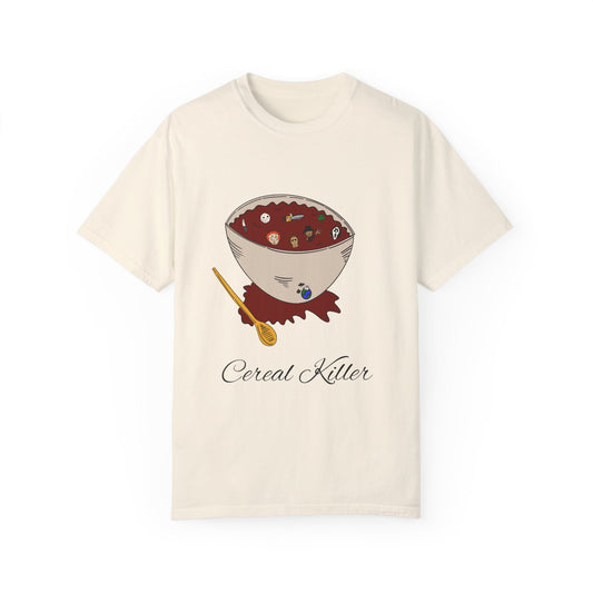 Cereal Killer Unisex T-Shirt - Fun, Quirky Graphic Tee for Food Lovers