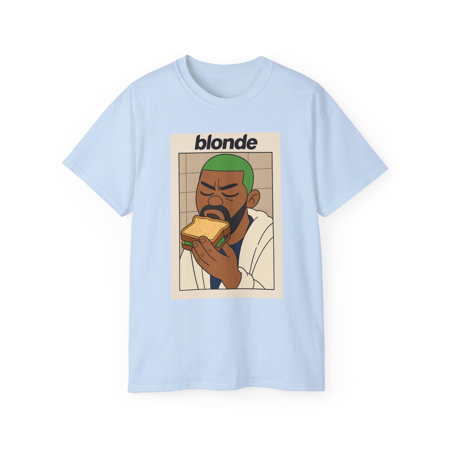 Frank Ocean Blonde Unique Graphic Tee, Unisex Cotton T-Shirt for Casual Wear, Funny Foodie Tee, Earth Lover's Gift, Cool Streetwear Style
