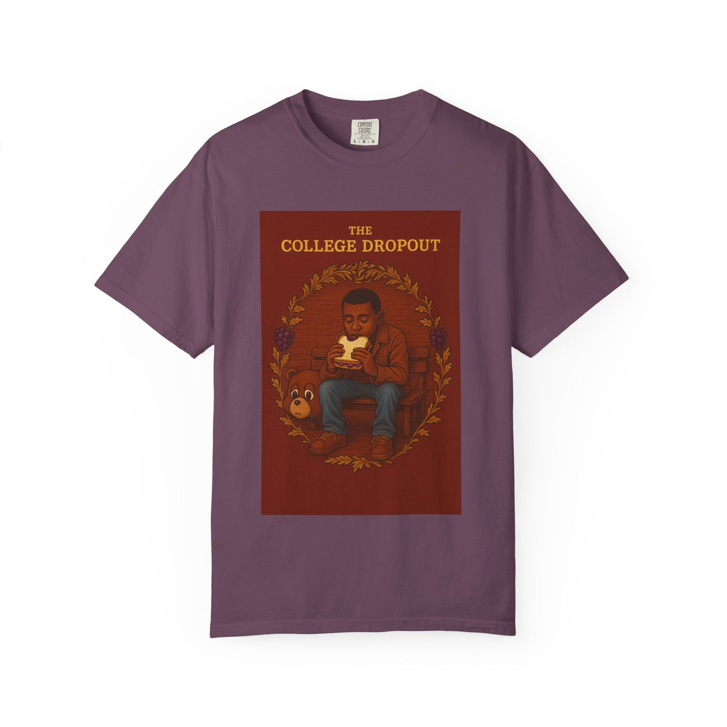 College Dropout PB&J  Artistic T-Shirt, College Dropout Inspired, Planet PB&J Design, Casual Wear, Gift for Music Lovers, Unique Graphic Tee