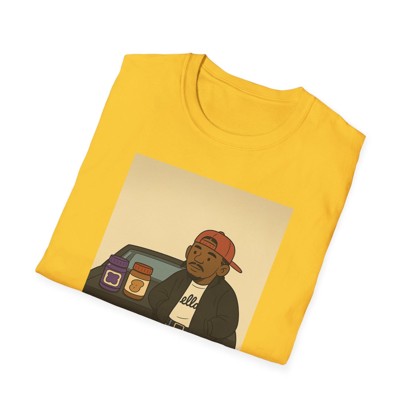 Cool Vibes Kendrick Unisex Softstyle T-Shirt - Streetwear Art, Hip-Hop Culture, Planet Earth, Gift for Music Lovers, Casual Summer Tee