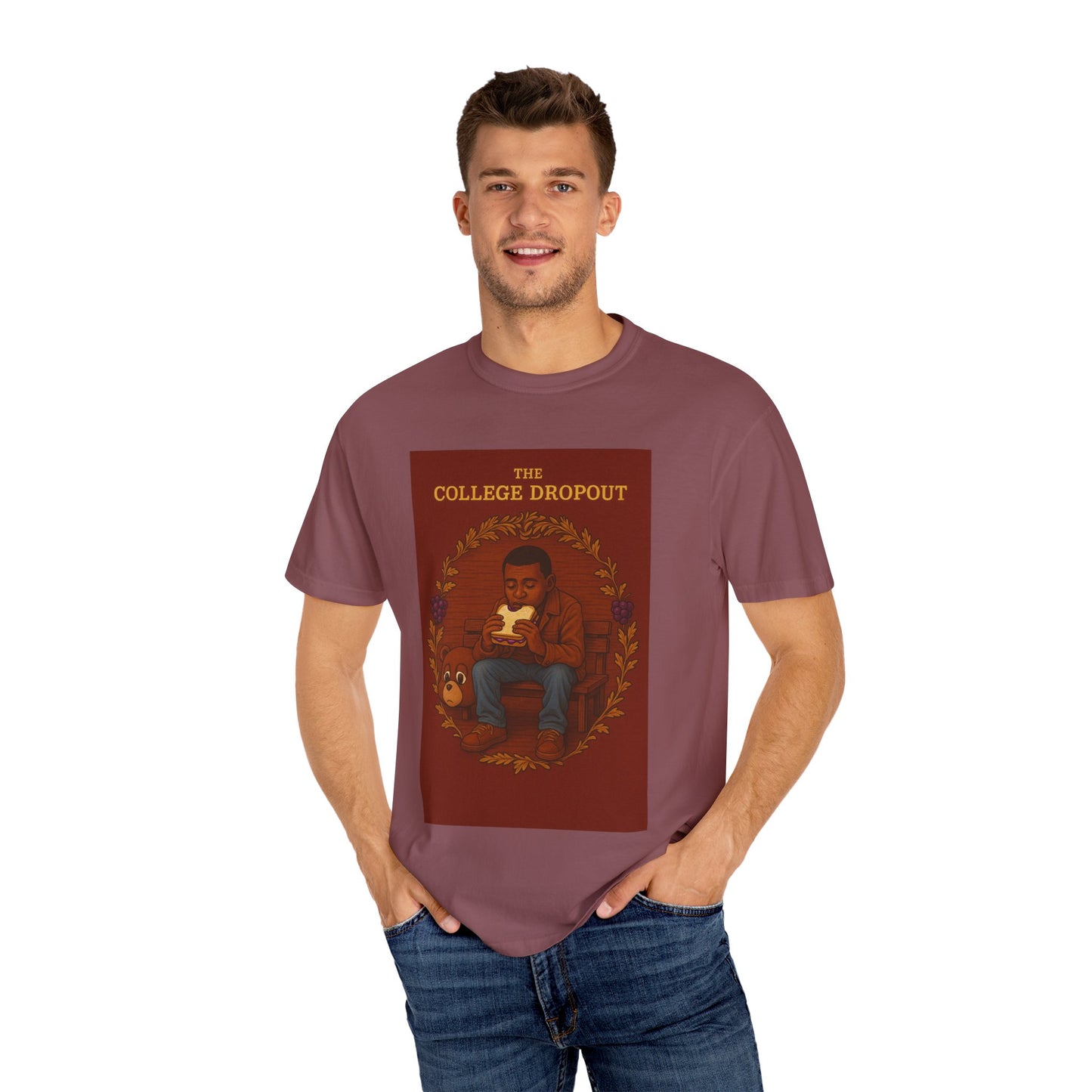 College Dropout PB&J  Artistic T-Shirt, College Dropout Inspired, Planet PB&J Design, Casual Wear, Gift for Music Lovers, Unique Graphic Tee