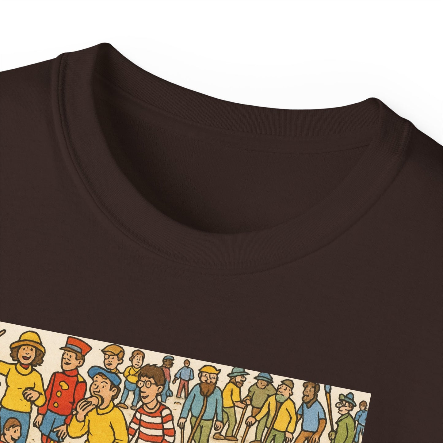 Waldo-Inspired Unisex T-Shirt, Fun Graphic Tee, Perfect for Gift Giving, Casual Wear, Ideal for Kids and Adults, Fun Party T-Shirt