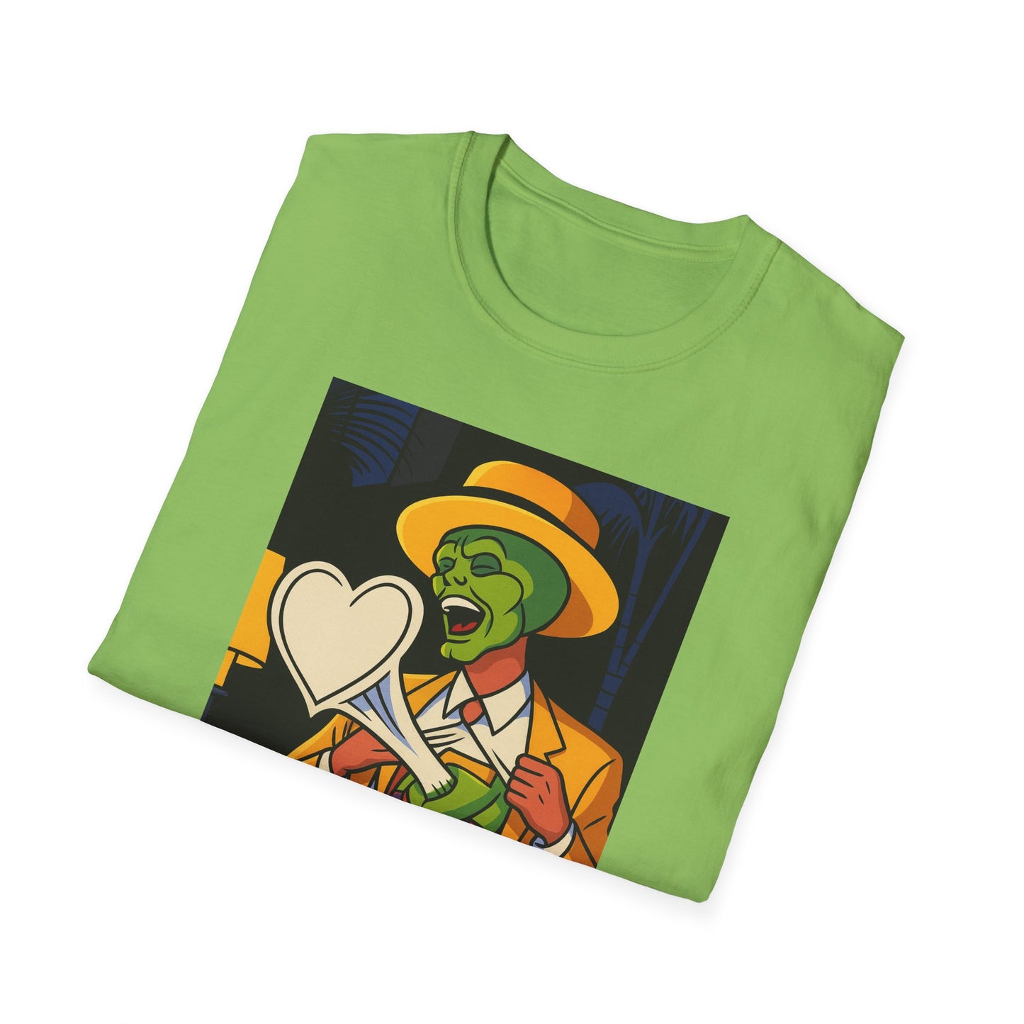 Quirky The Mask Unisex T-Shirt with Fun Graphics | Retro Vibes, Planet PB&J Design, Gift for Food Lovers, Unique Casual Wear, Graphic Tee