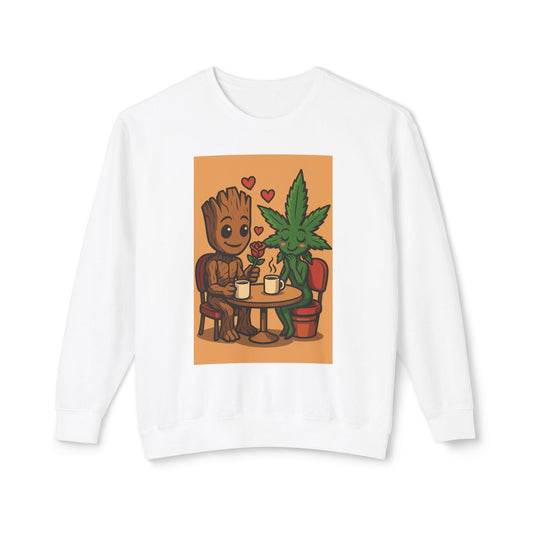 Gardians of the Galaxy Grut 420 Friendly Unisex Lightweight Crewneck Sweatshirt with Fun Designs - Ideal Gift for Nature Lovers, Casual Outfits, Everyday Wear, Eco-Friendly [...]