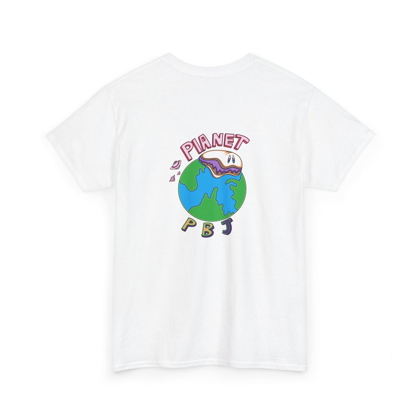 Retro Cartoon Graphic Tee, Unisex Heavy Cotton T-Shirt, Fun and Casual Wear, Great for Gifts, Earth Day, Pop Culture Fashion
