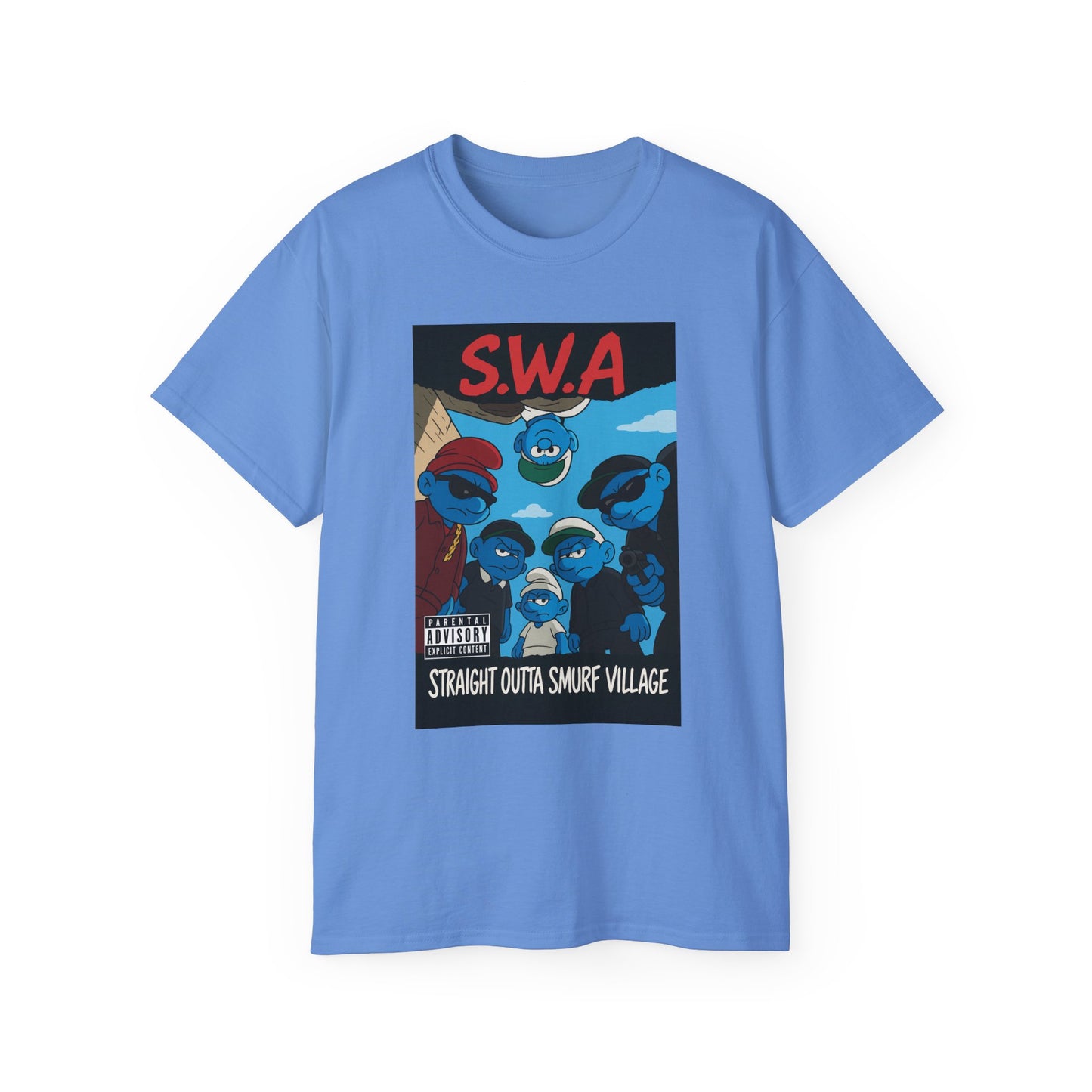 Smurfs With Attitude Unisex Graphic Tee