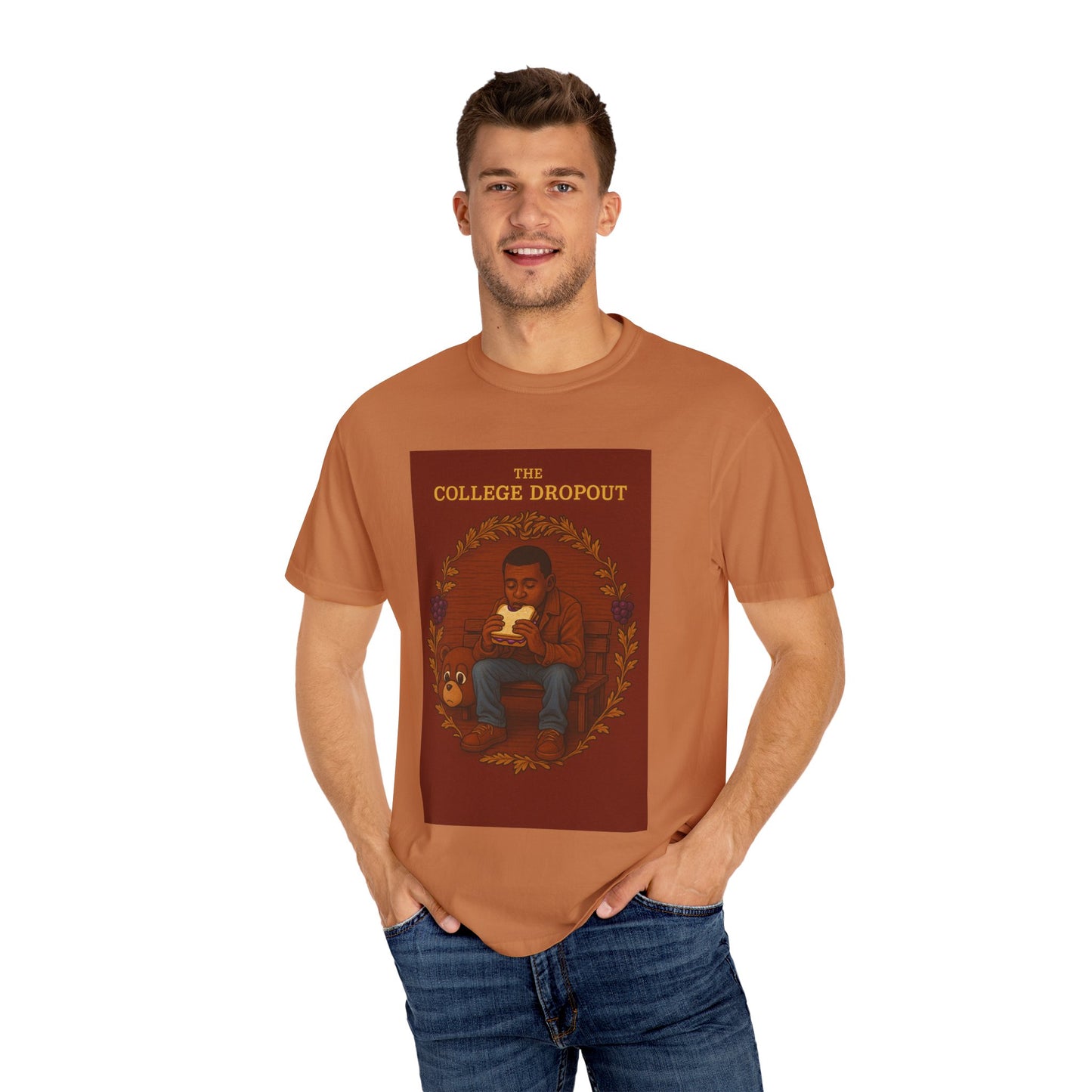College Dropout PB&J  Artistic T-Shirt, College Dropout Inspired, Planet PB&J Design, Casual Wear, Gift for Music Lovers, Unique Graphic Tee