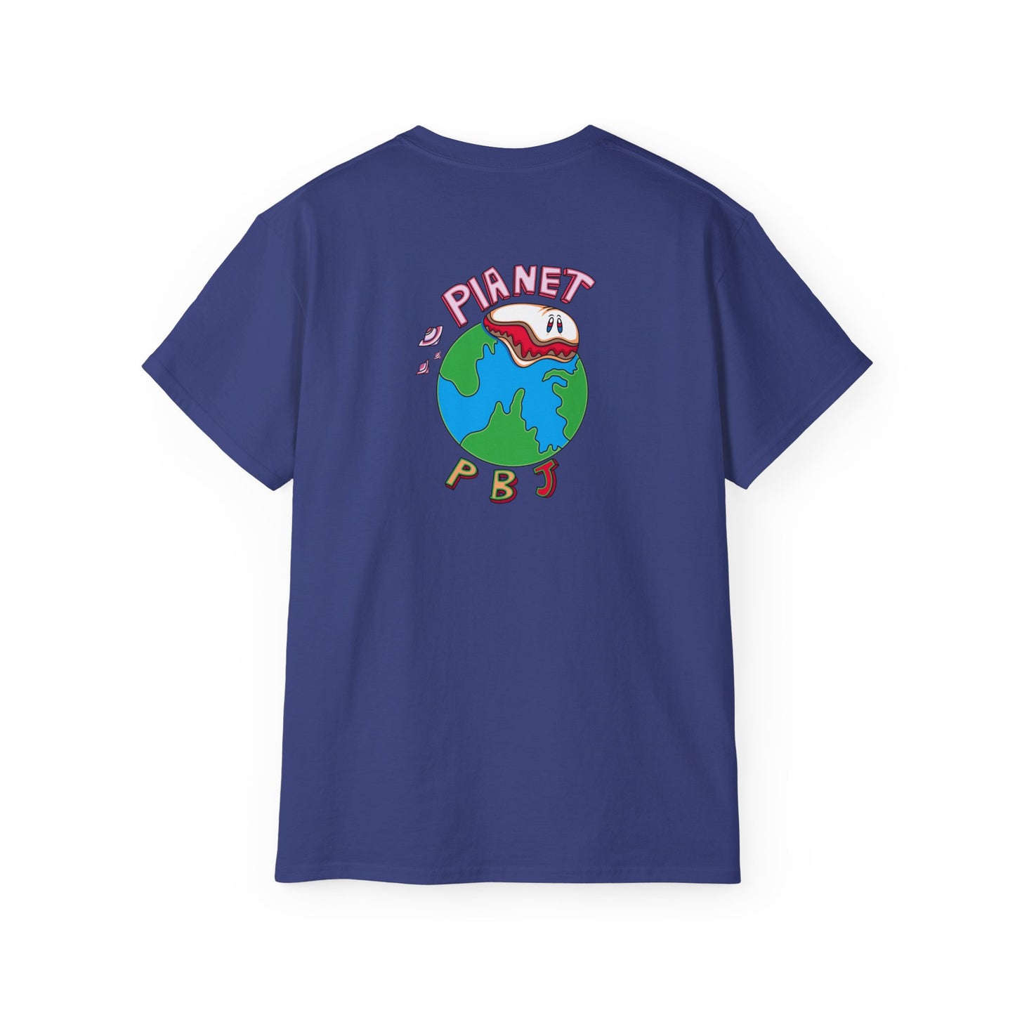 DA** Kendrick PB&J Planet Unisex Tee, Fun Graphic T-Shirt, Casual Wear, Gift for Food Lovers, Quirky Humor Shirt, Foodie Clothing