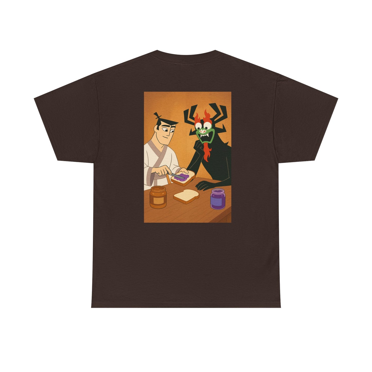 Samurai Jack Aku Planet PBJ T-shirt