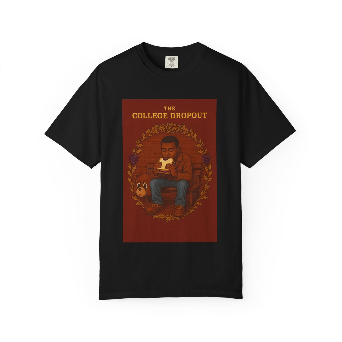 College Dropout PB&J  Artistic T-Shirt, College Dropout Inspired, Planet PB&J Design, Casual Wear, Gift for Music Lovers, Unique Graphic Tee