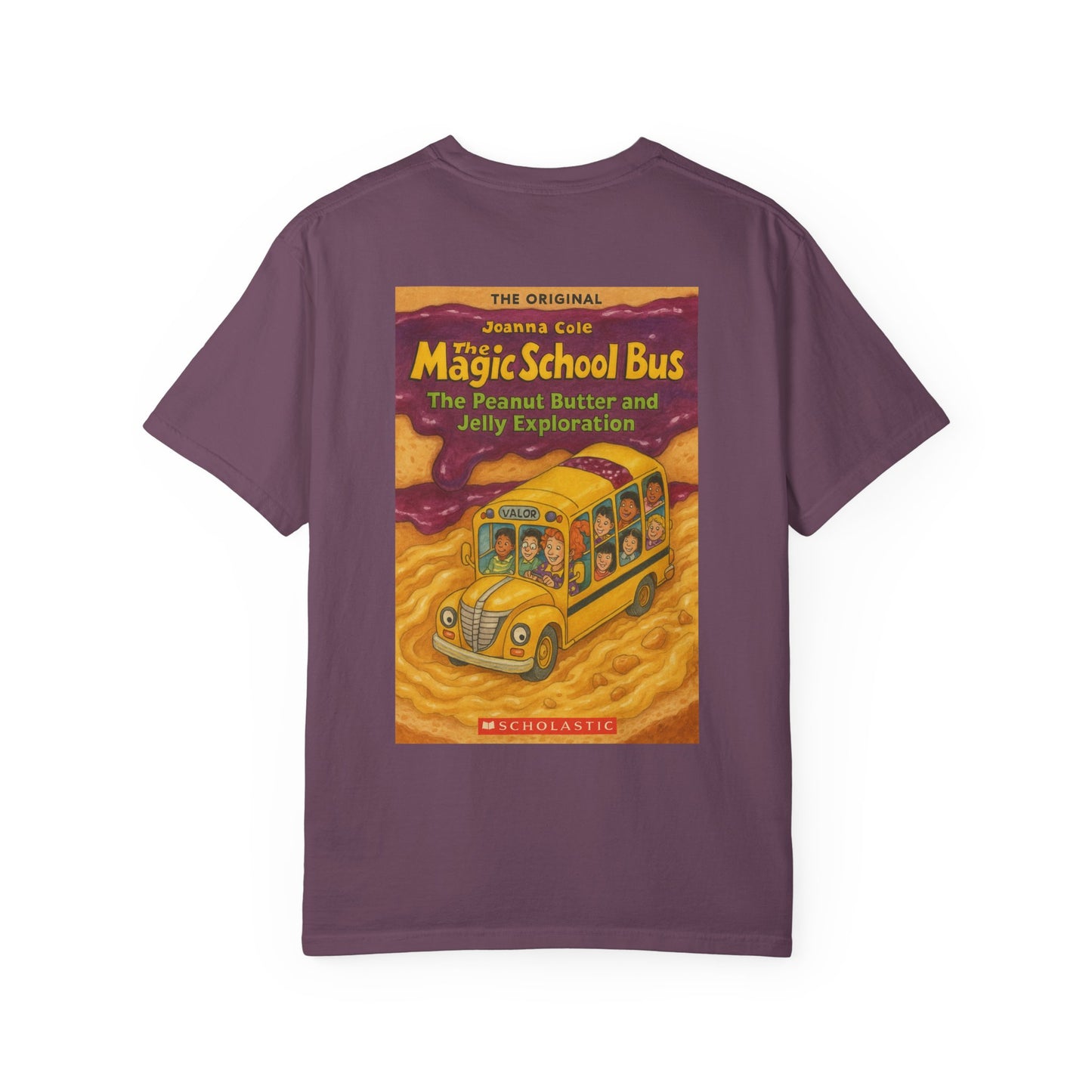 Magic School Bus Unisex Garment-Dyed T-shirt