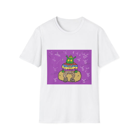 Fun Shrek BIGGIE Unisex Softstyle T-Shirt - Retro Planet PB&J Design