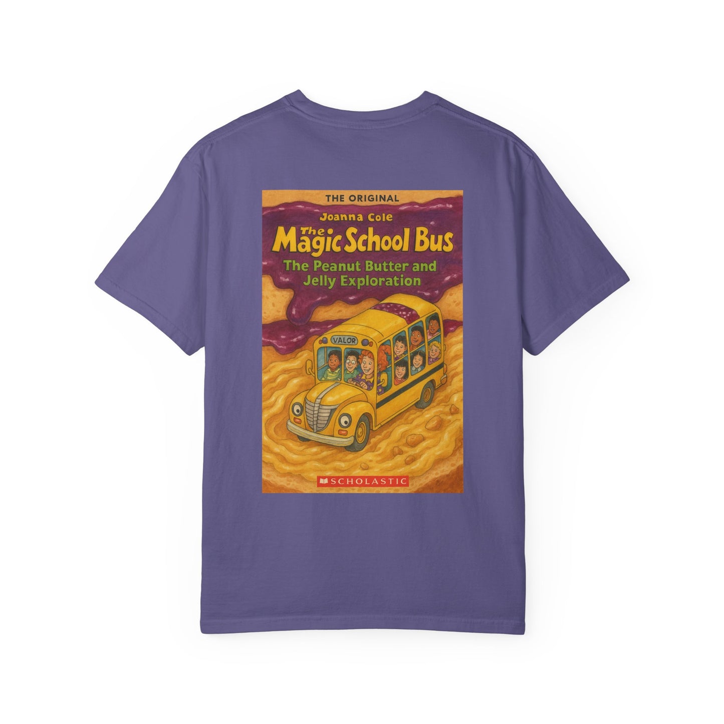 Magic School Bus Unisex Garment-Dyed T-shirt