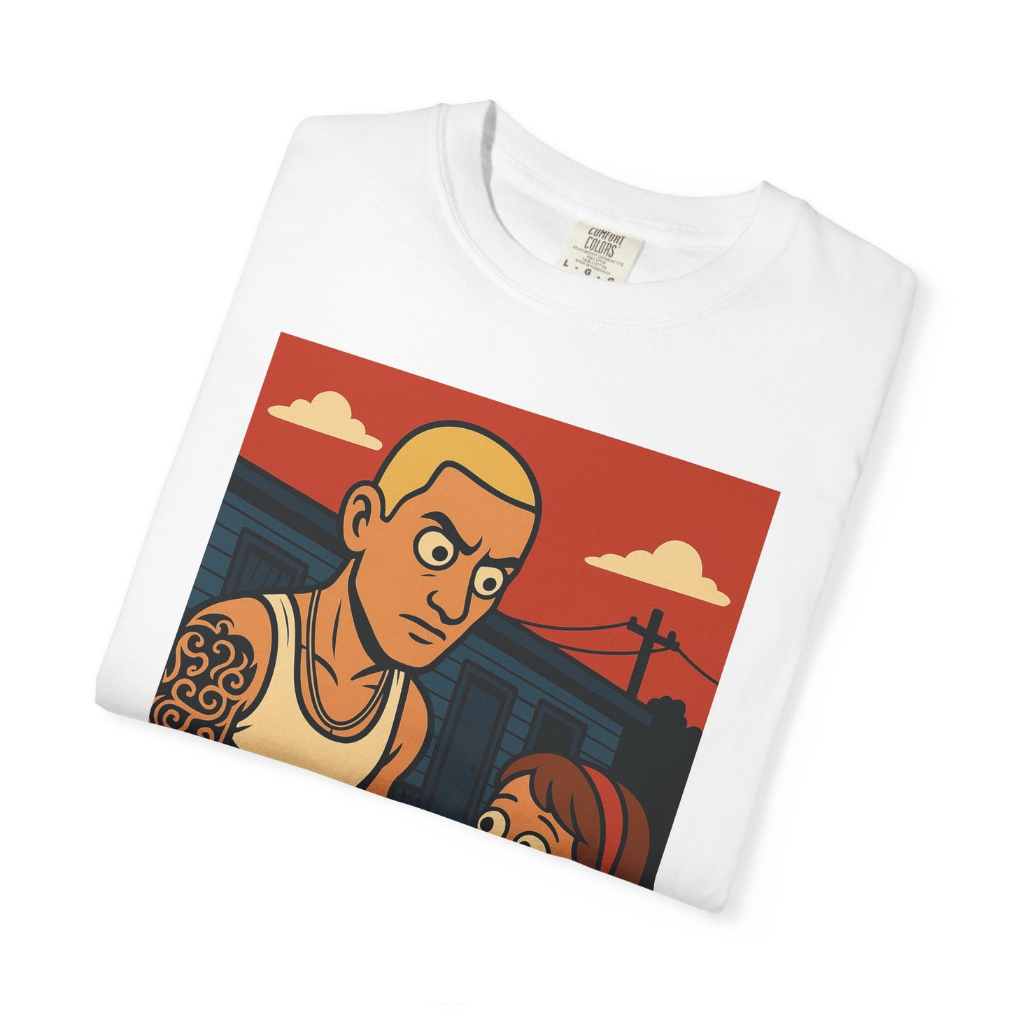 Cool 8-Mile Cartoon Graphic T-Shirt for Casual Vibes, Unisex Gift for Kids & Teens, Perfect for Fun Days, Parties & Celebrations, [...]