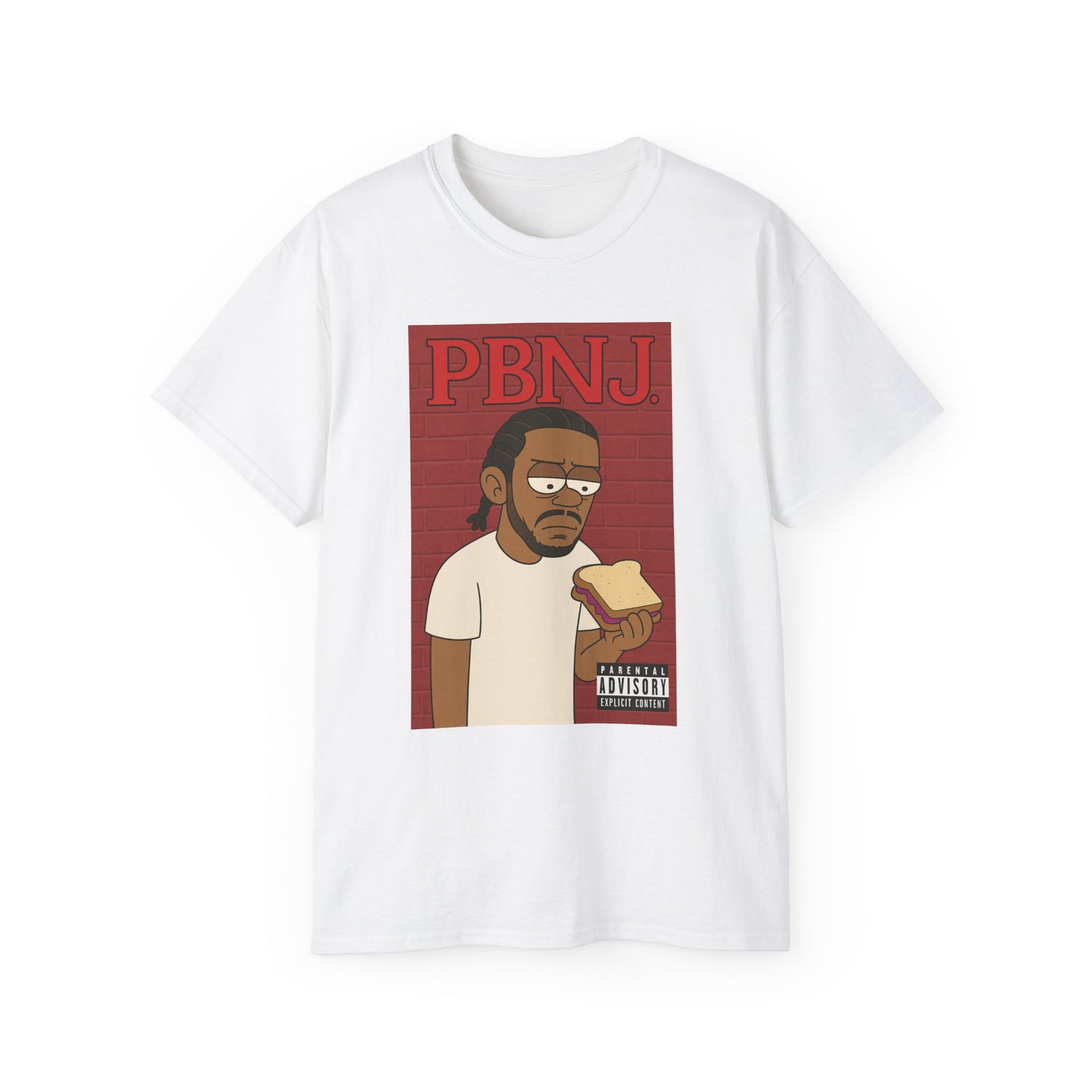 DA** Kendrick PB&J Planet Unisex Tee, Fun Graphic T-Shirt, Casual Wear, Gift for Food Lovers, Quirky Humor Shirt, Foodie Clothing