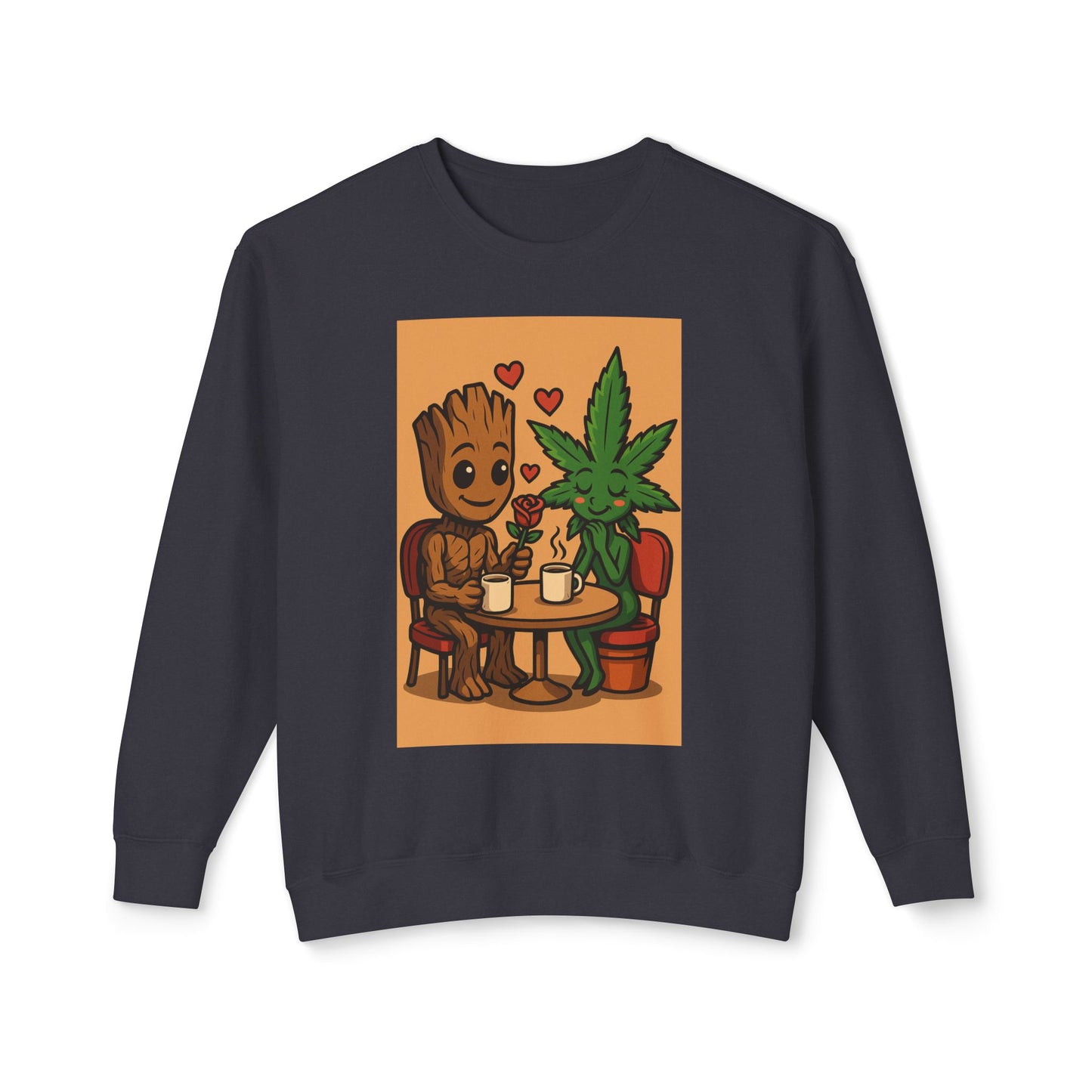 Gardians of the Galaxy Grut 420 Friendly Unisex Lightweight Crewneck Sweatshirt with Fun Designs - Ideal Gift for Nature Lovers, Casual Outfits, Everyday Wear, Eco-Friendly [...]