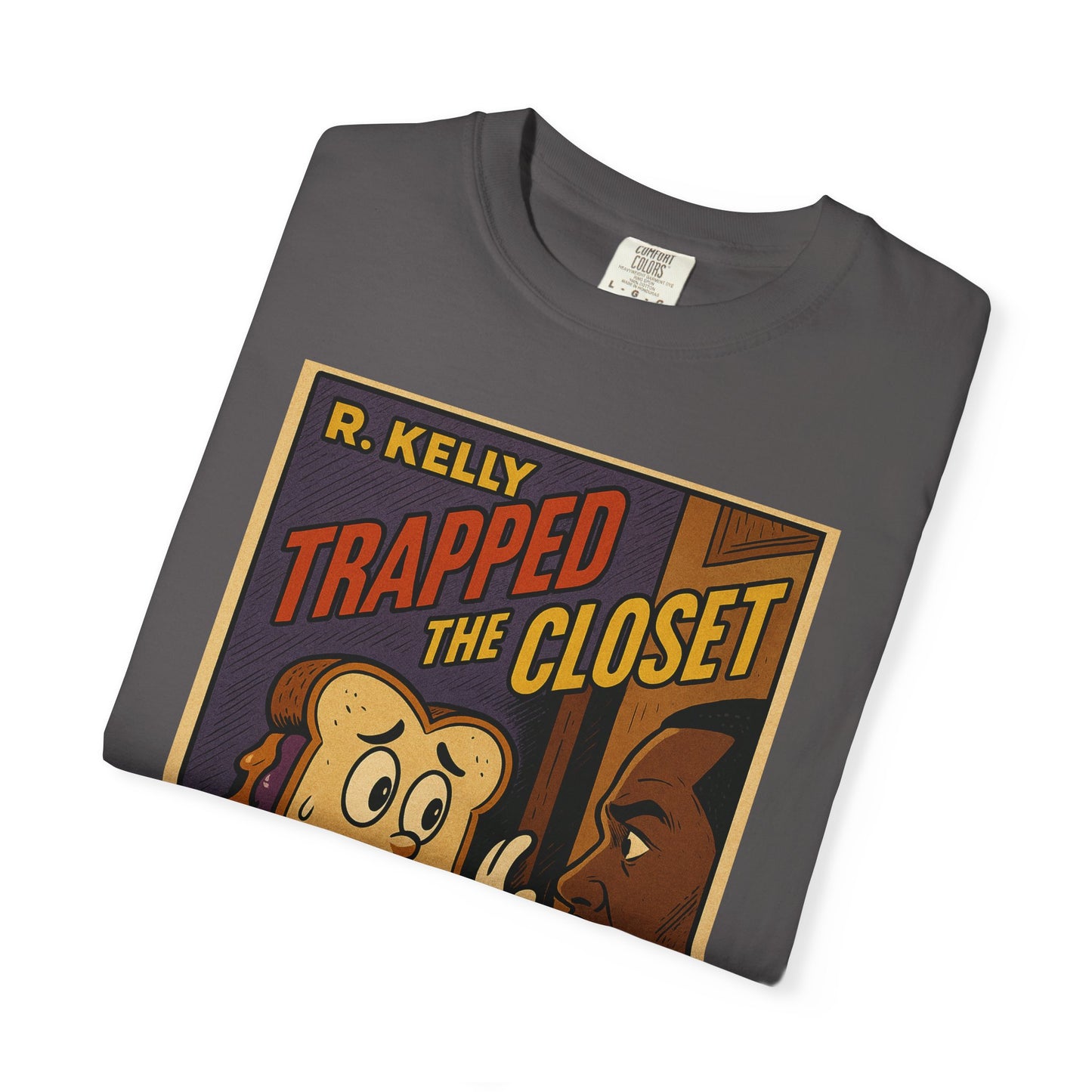 Trapped in The Closet  T-Shirt, Fun Unisex Tee for Music Lovers, Quirky Gift for Birthdays, Casual Wear, Retro Vibe