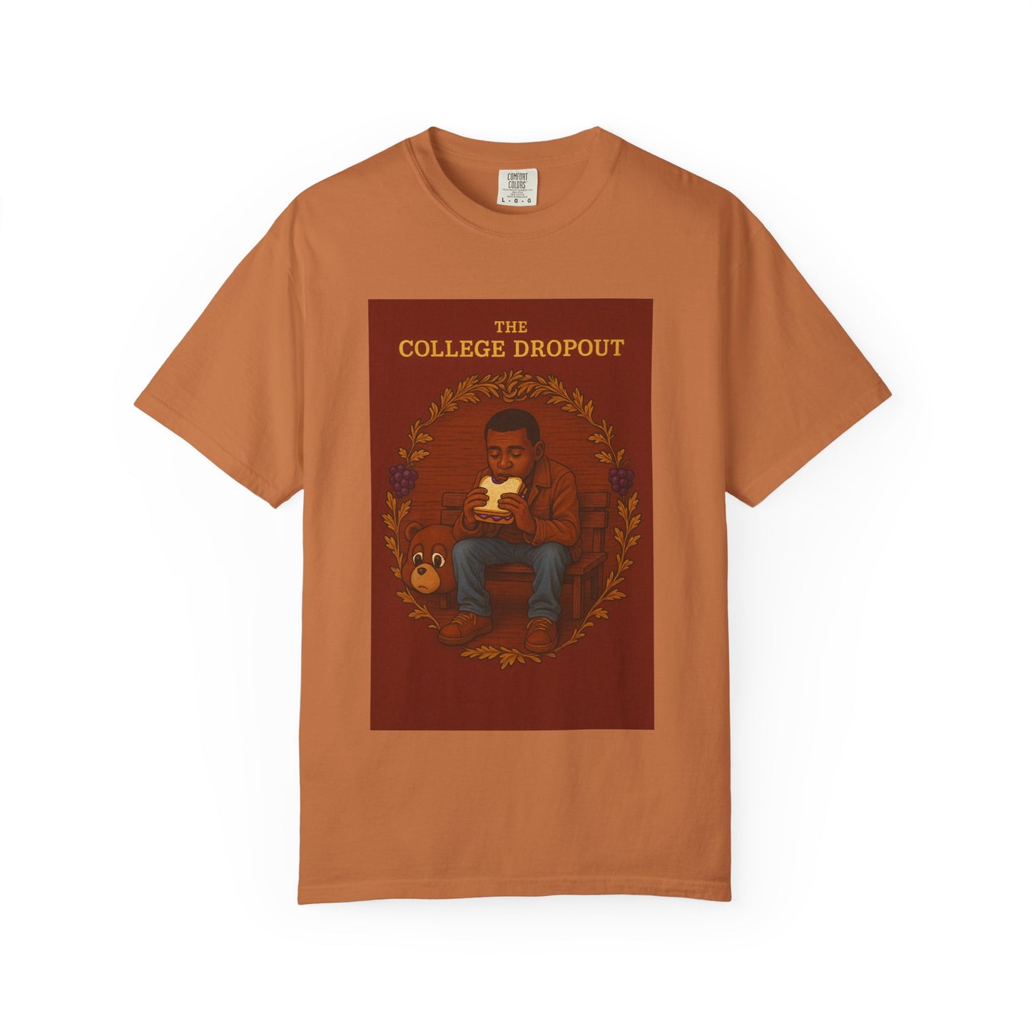 College Dropout PB&J  Artistic T-Shirt, College Dropout Inspired, Planet PB&J Design, Casual Wear, Gift for Music Lovers, Unique Graphic Tee