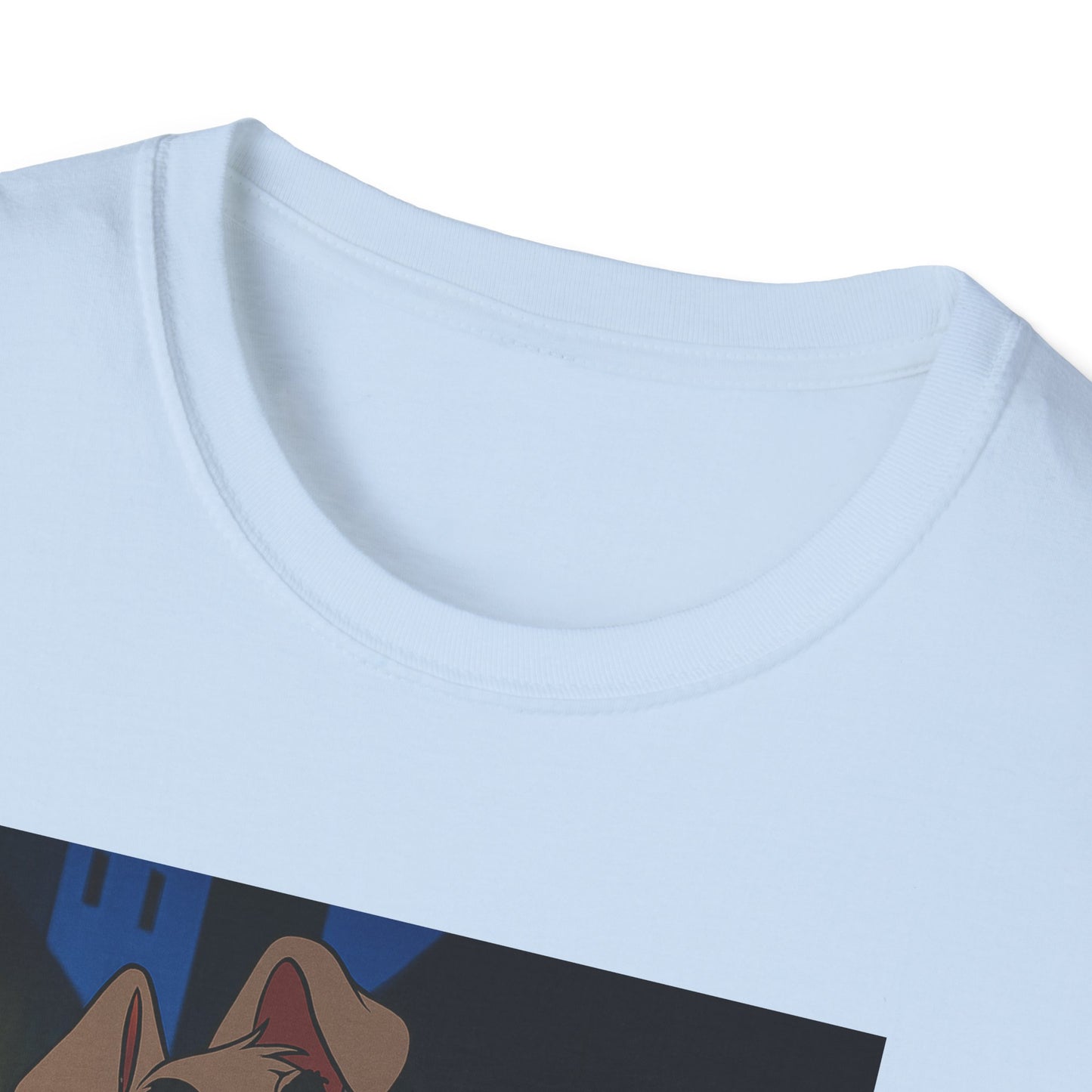 Unisex Lady & The Tramp Softstyle T-Shirt Featuring Cute Animal Designs, Retro Graphics, Gift for Pet Lovers, Perfect for Casual Wear, Fun and Playful Tee