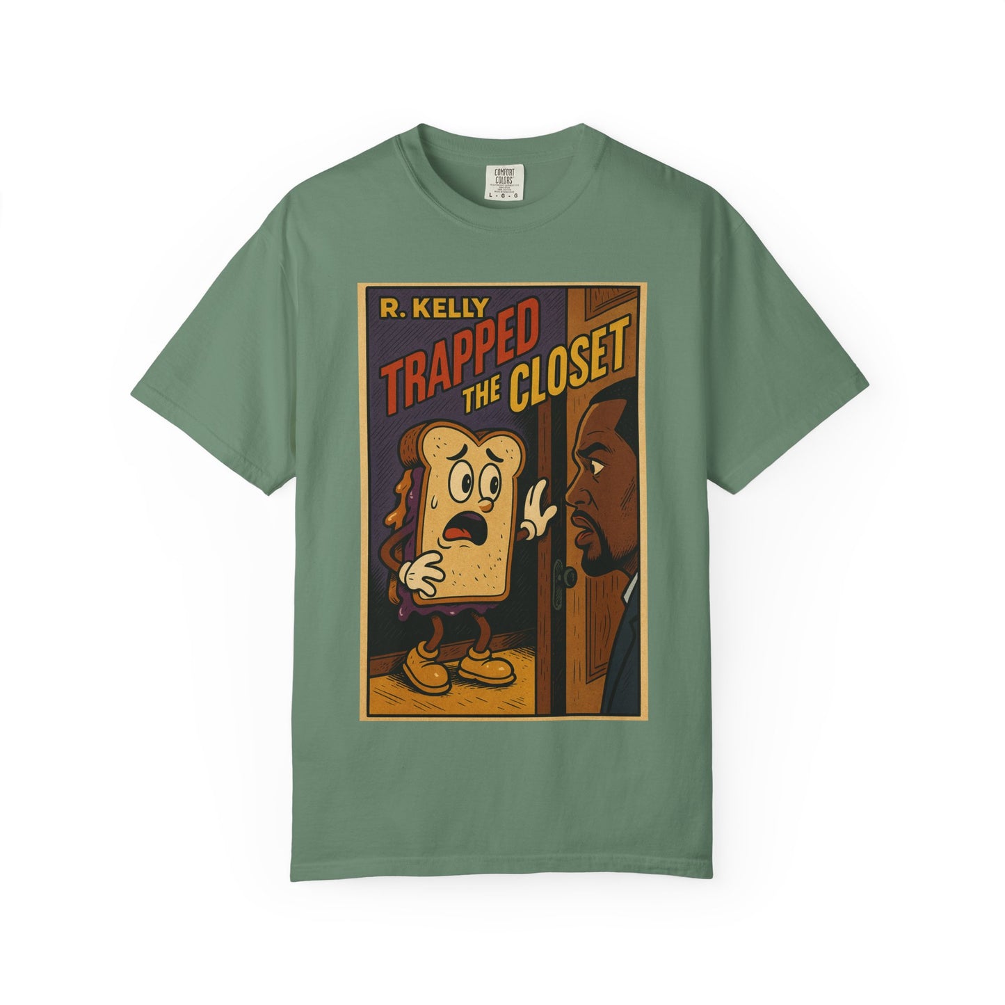 Trapped in The Closet  T-Shirt, Fun Unisex Tee for Music Lovers, Quirky Gift for Birthdays, Casual Wear, Retro Vibe