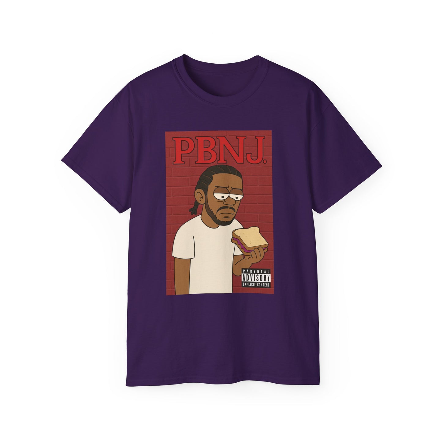 DA** Kendrick PB&J Planet Unisex Tee, Fun Graphic T-Shirt, Casual Wear, Gift for Food Lovers, Quirky Humor Shirt, Foodie Clothing