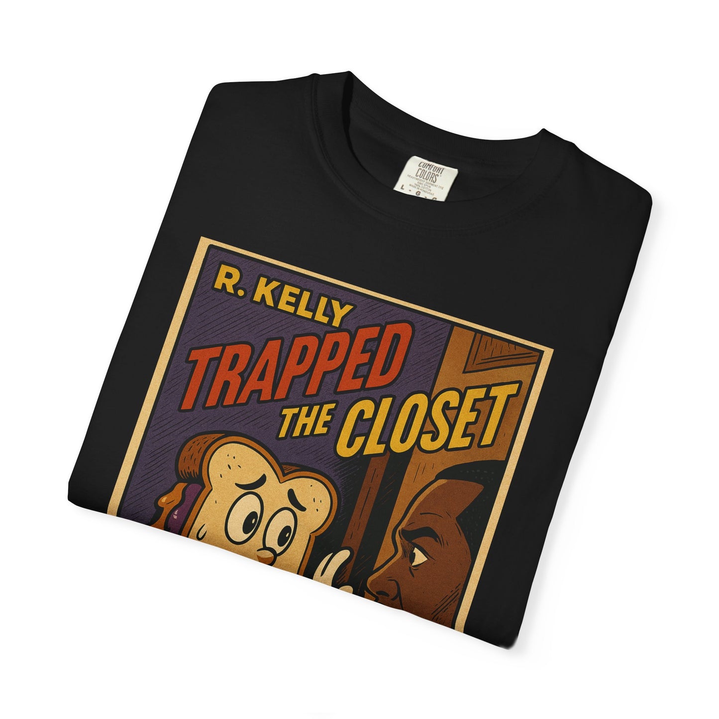 Trapped in The Closet  T-Shirt, Fun Unisex Tee for Music Lovers, Quirky Gift for Birthdays, Casual Wear, Retro Vibe