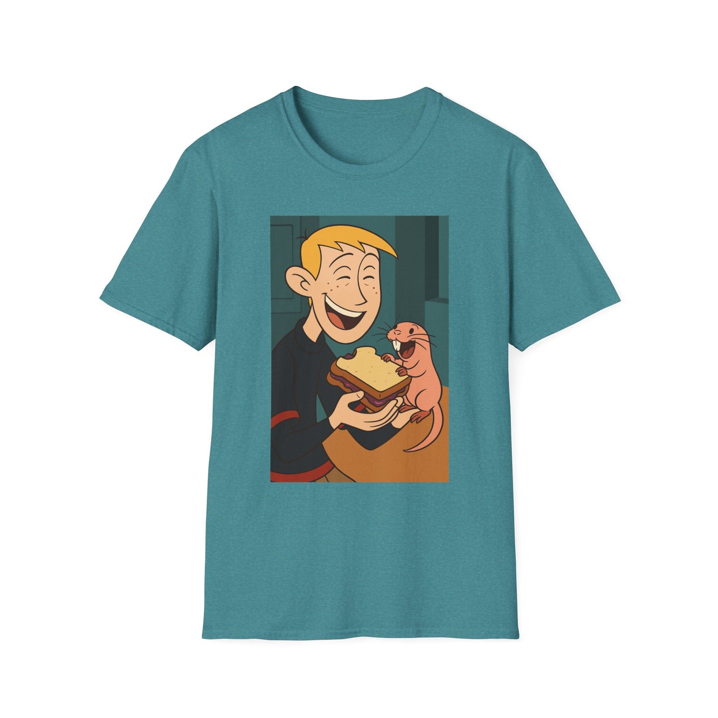 Kim Possible  PBJ Planet T-Shirt, Fun Graphic Tee, Foodie Gift, Retro Style Shirt, Great for Kids and Teens, Perfect for Casual Wear