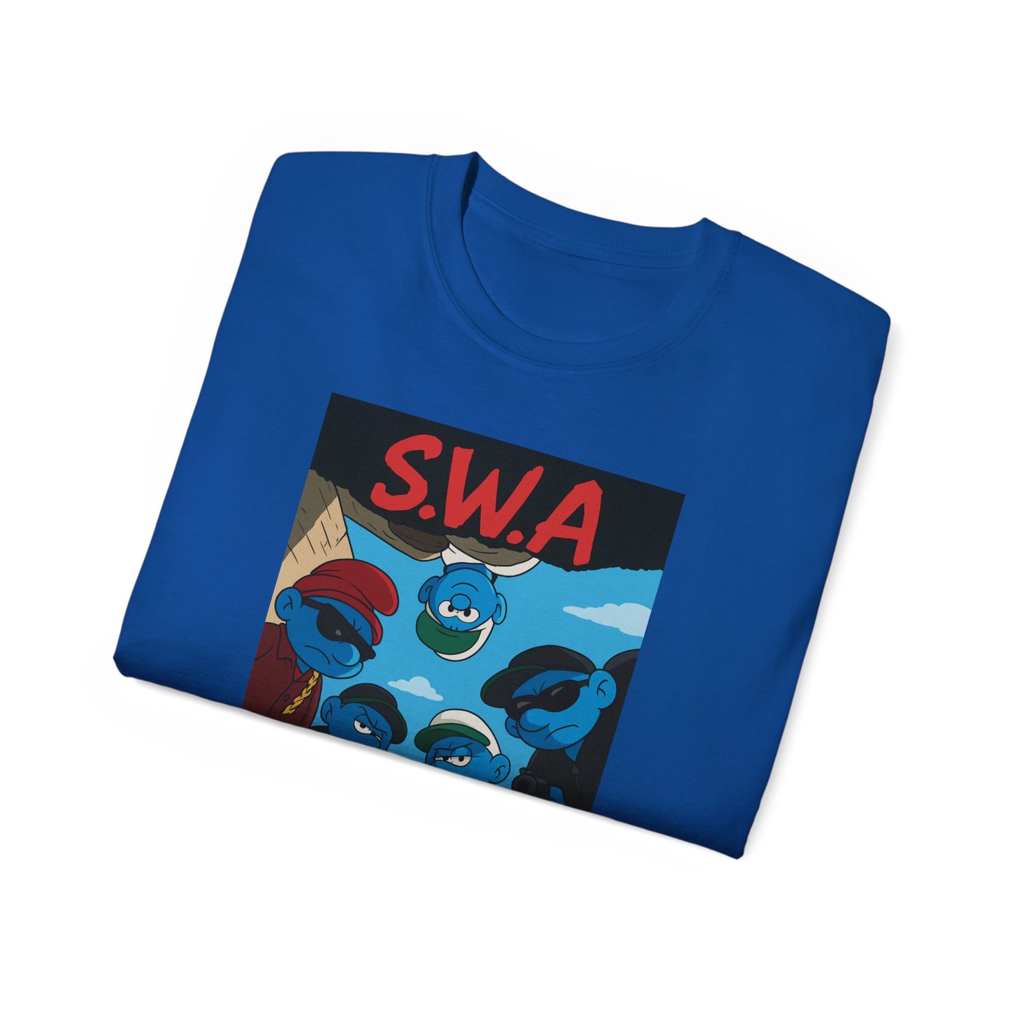 Smurfs With Attitude Unisex Graphic Tee