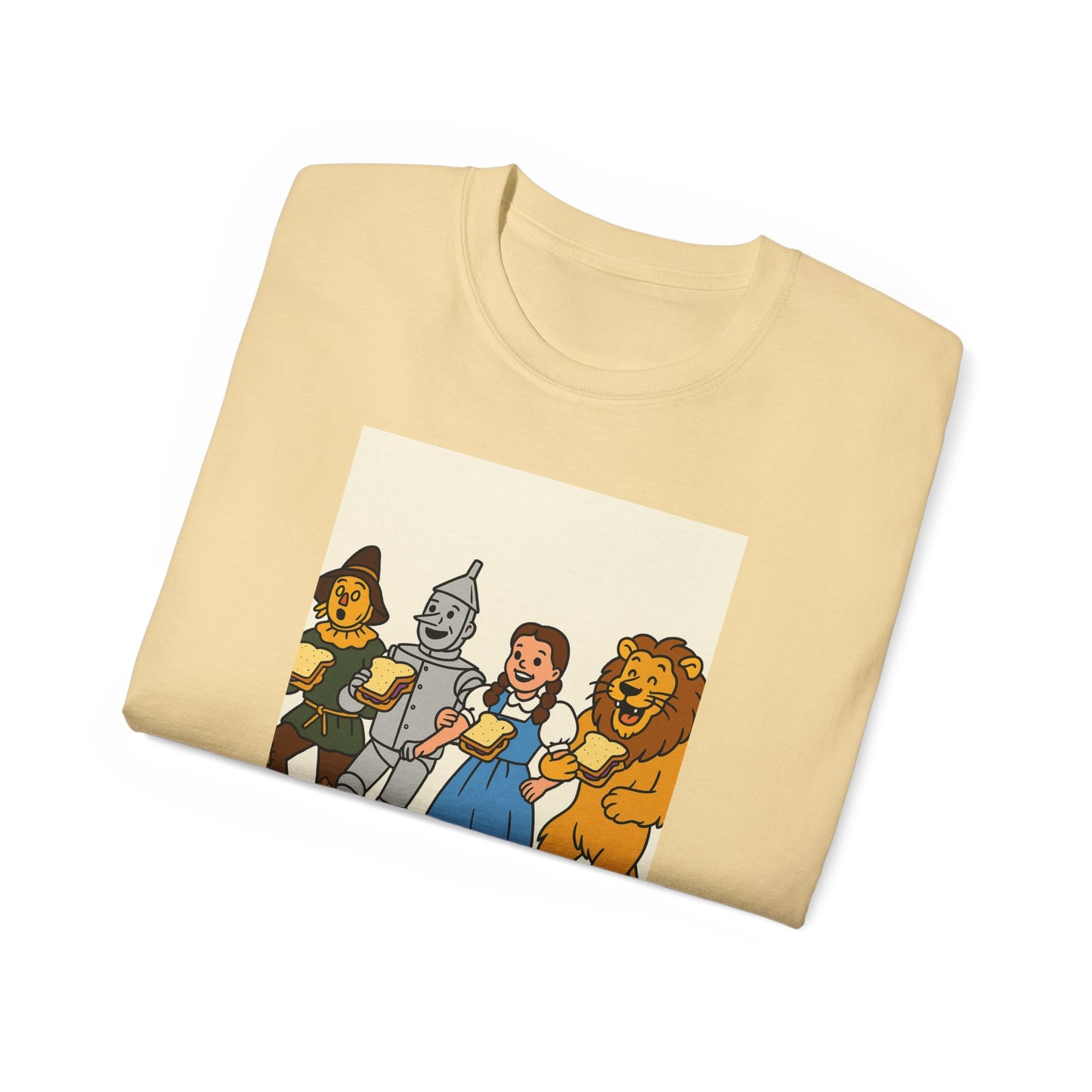 Wizard of Oz Unisex Tee, Planet PB&J Shirt, Graphic Tee Gift, Vintage Style T-Shirt, Fun Casual Wear