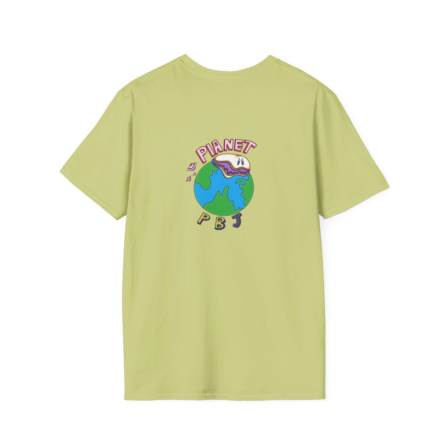 Doodle Bob Planet PB&J T-Shirt, , Cartoon Apparel, Summer Casual Wear, Youthful & Playful Fashion