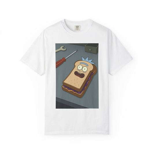 PB&J Rick and Morty Funny Unisex Graphic T-Shirt, Quirky Food Humor Tee, Perfect for Gift, Casual Wear, Planet PBJ Shirt