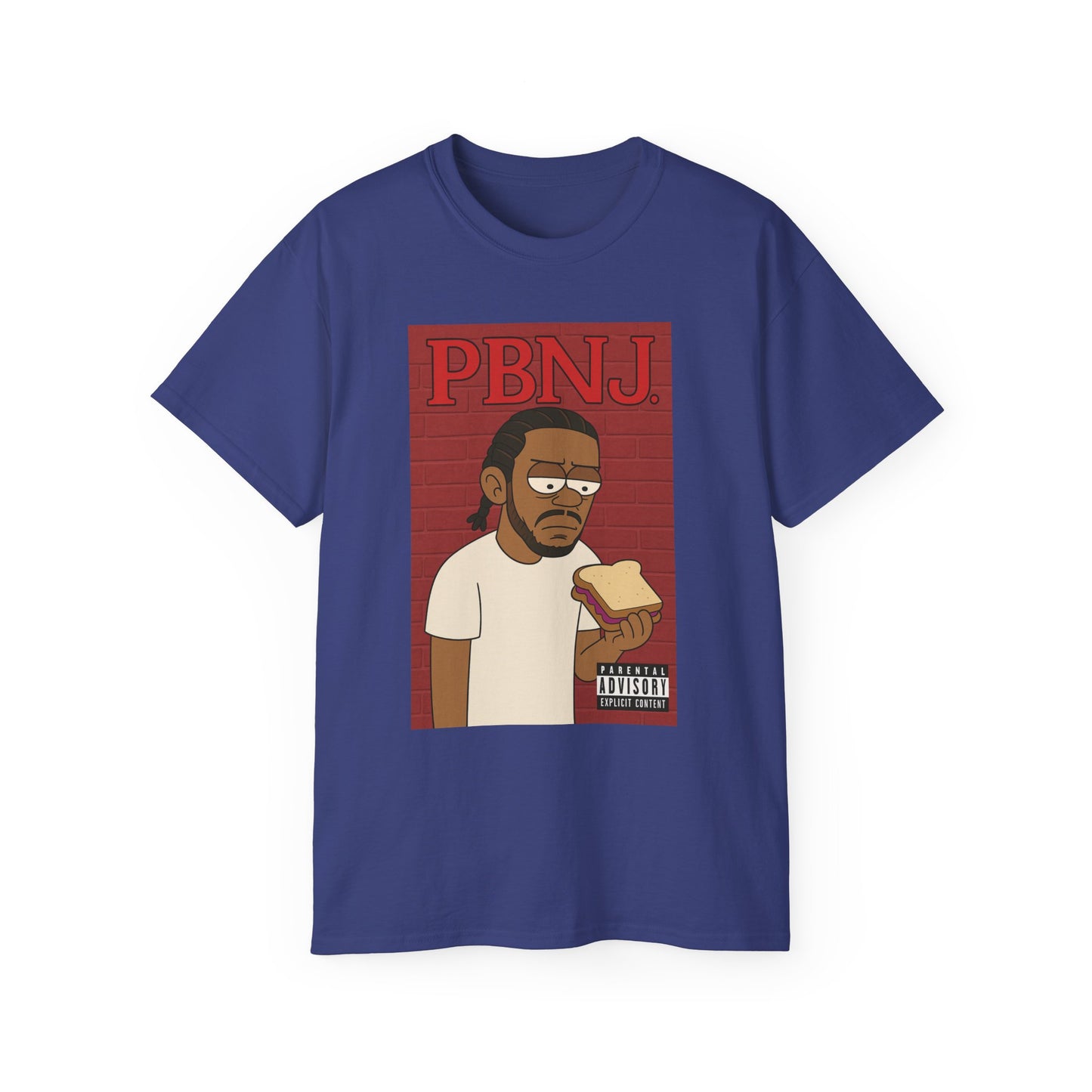 DA** Kendrick PB&J Planet Unisex Tee, Fun Graphic T-Shirt, Casual Wear, Gift for Food Lovers, Quirky Humor Shirt, Foodie Clothing