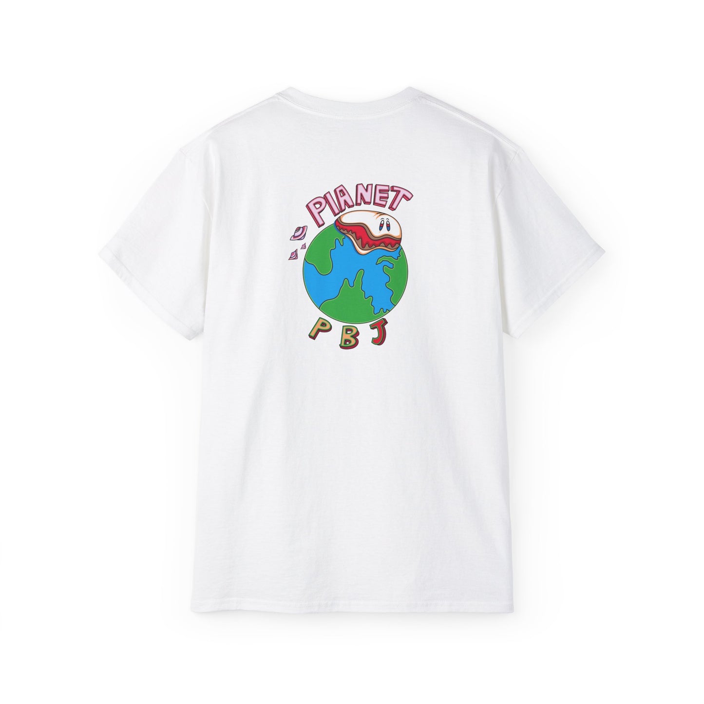DA** Kendrick PB&J Planet Unisex Tee, Fun Graphic T-Shirt, Casual Wear, Gift for Food Lovers, Quirky Humor Shirt, Foodie Clothing