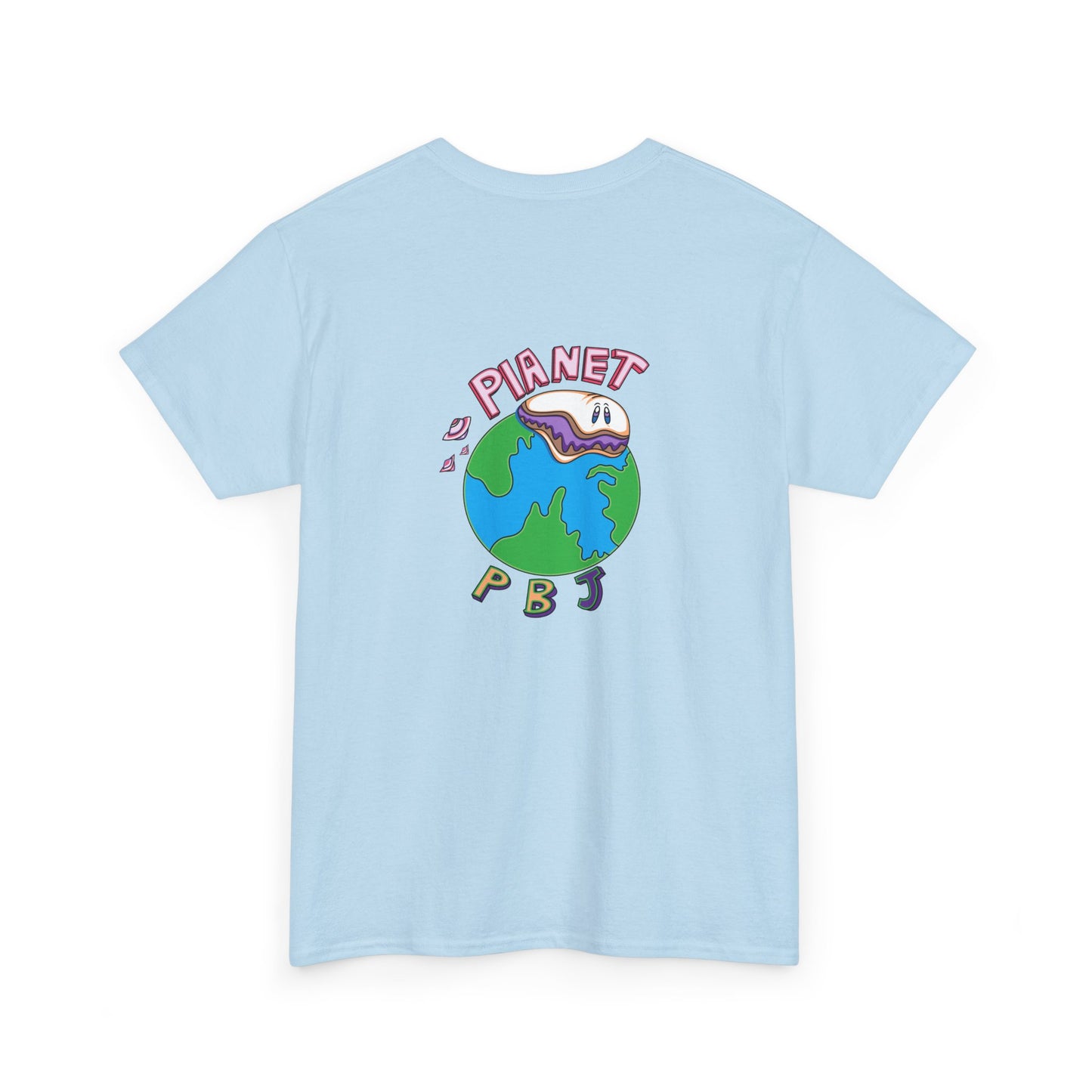 Retro Cartoon Graphic Tee, Unisex Heavy Cotton T-Shirt, Fun and Casual Wear, Great for Gifts, Earth Day, Pop Culture Fashion
