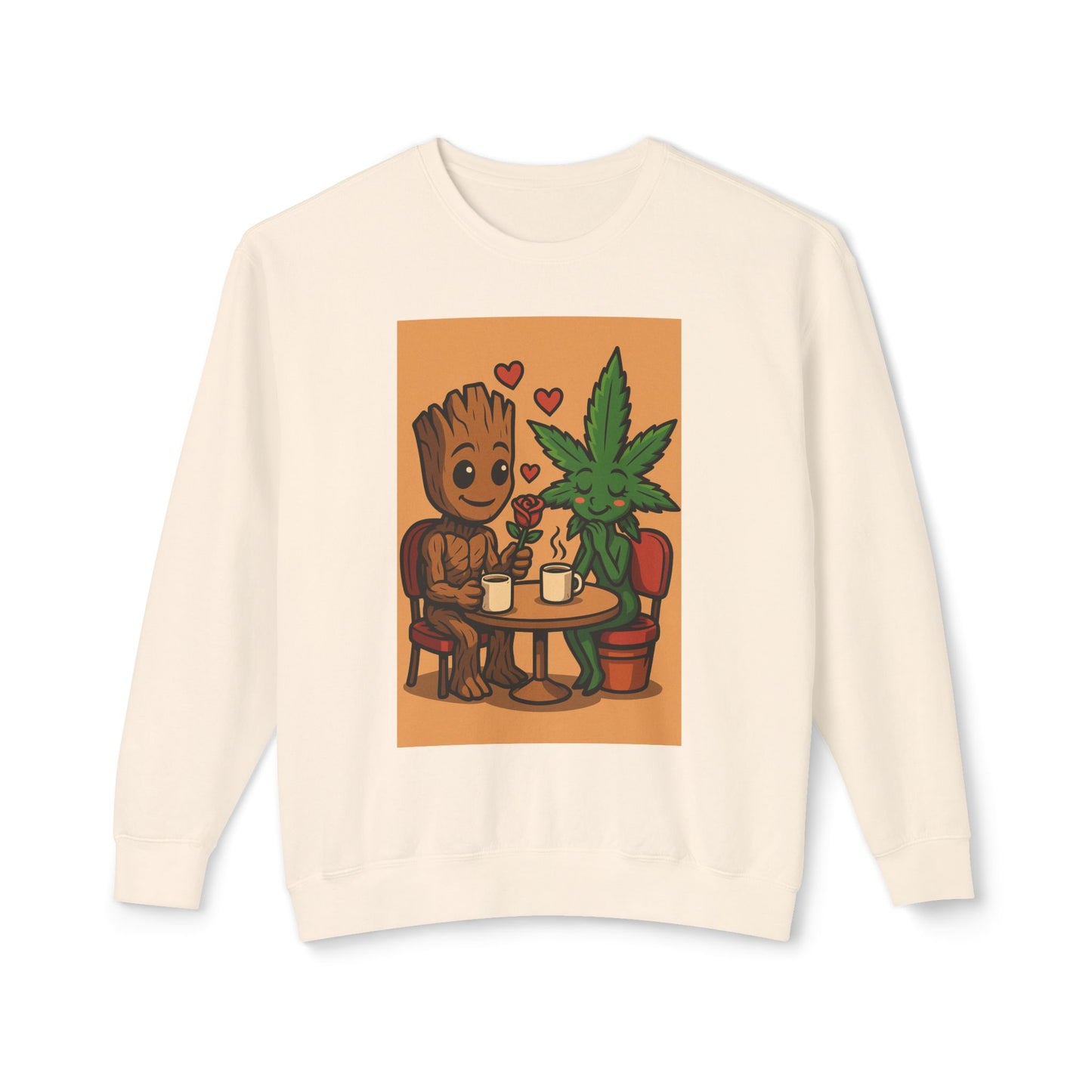 Gardians of the Galaxy Grut 420 Friendly Unisex Lightweight Crewneck Sweatshirt with Fun Designs - Ideal Gift for Nature Lovers, Casual Outfits, Everyday Wear, Eco-Friendly [...]