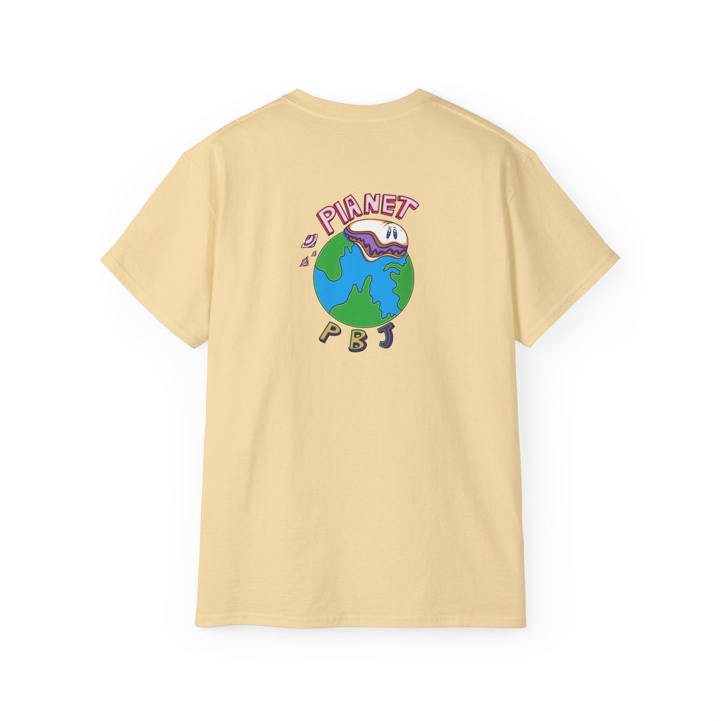 Batman 2Face Funny PBJ Graphic Tee for Food Lovers, Unisex Cotton T-Shirt, Trendy Gift for Birthdays, Jokes, Casual Wear, Foodie Merchandise