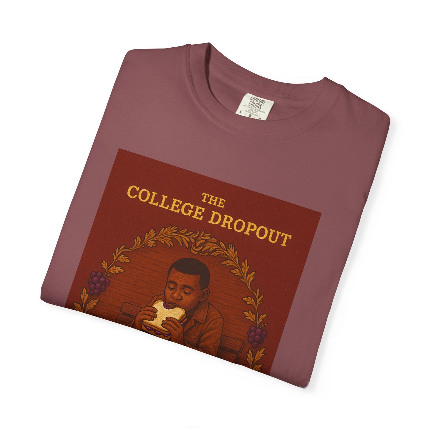 College Dropout PB&J  Artistic T-Shirt, College Dropout Inspired, Planet PB&J Design, Casual Wear, Gift for Music Lovers, Unique Graphic Tee