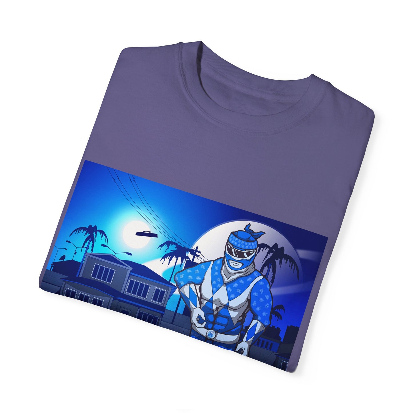 Blue  Ranger Long Beach Vibes Unisex T-Shirt - Perfect for Summer Adventures