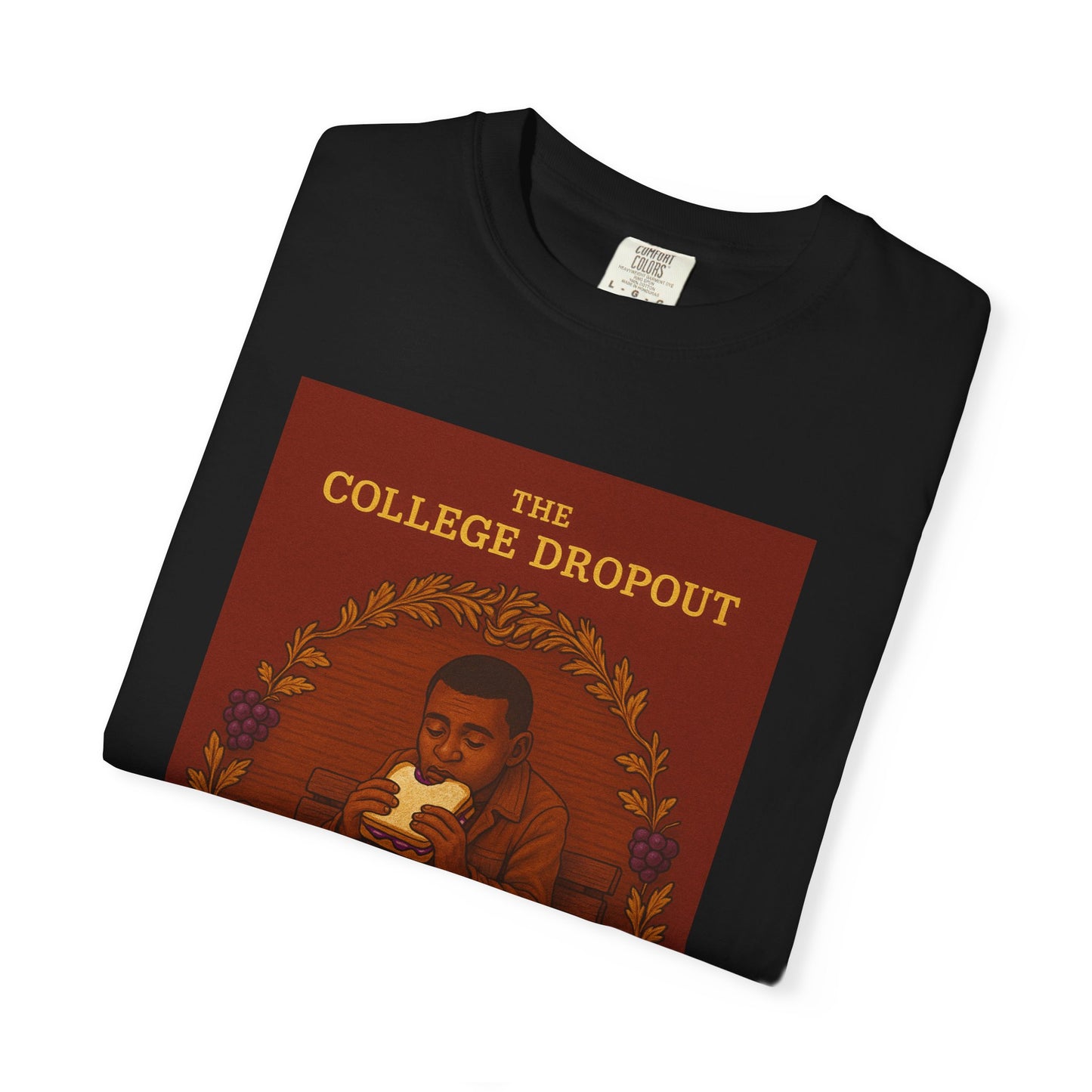 College Dropout PB&J  Artistic T-Shirt, College Dropout Inspired, Planet PB&J Design, Casual Wear, Gift for Music Lovers, Unique Graphic Tee