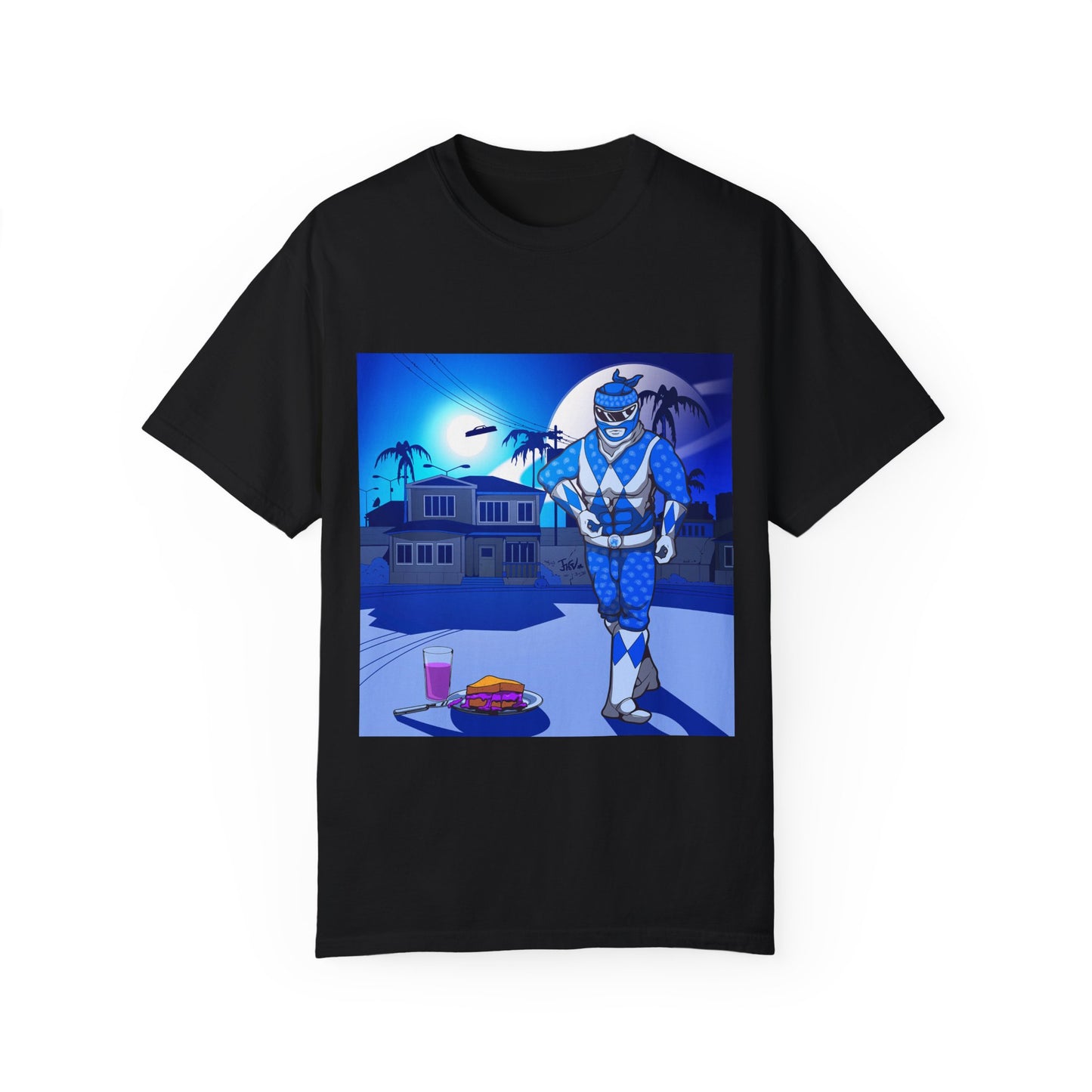 Blue  Ranger Long Beach Vibes Unisex T-Shirt - Perfect for Summer Adventures